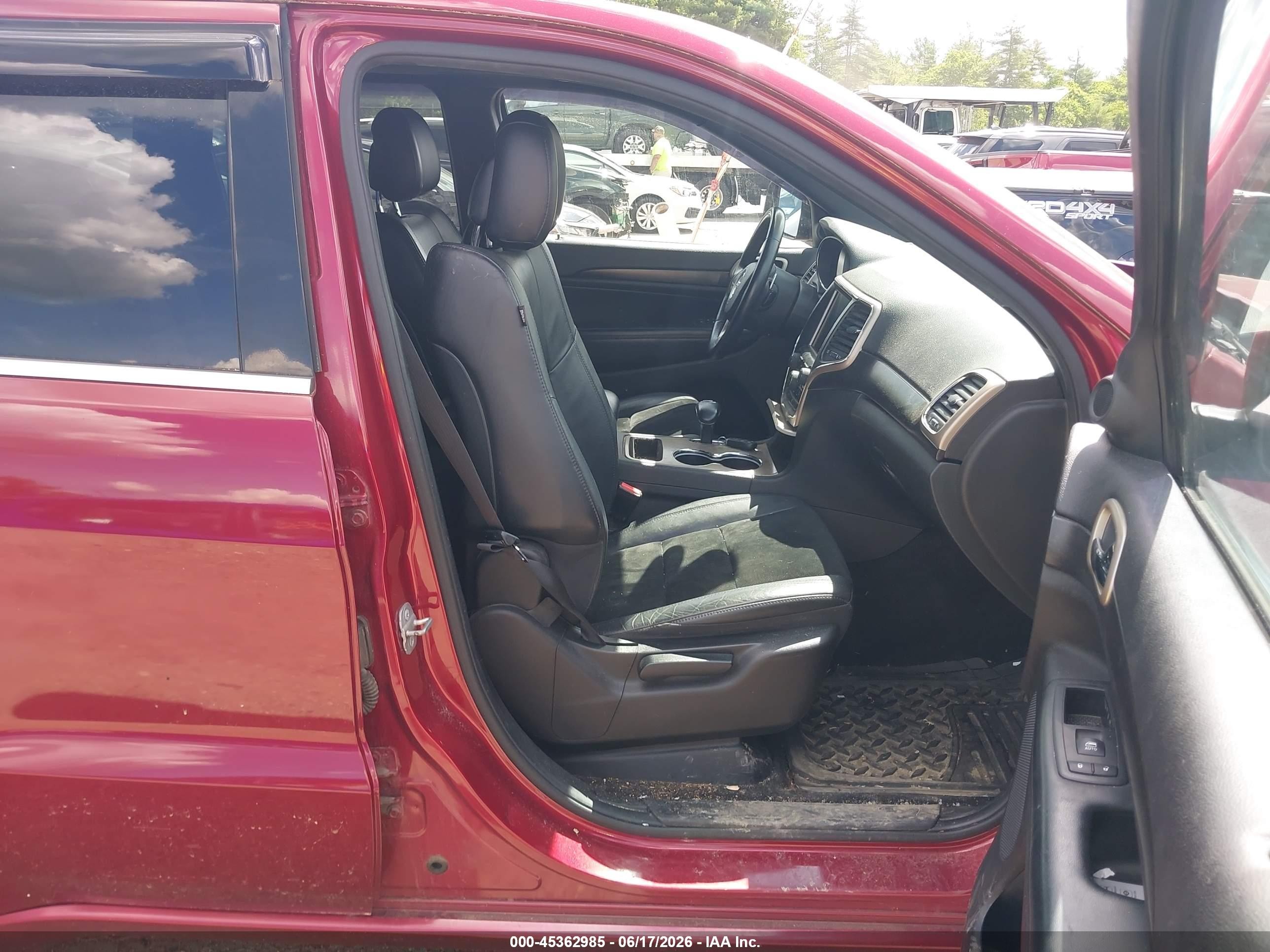 2014 Jeep Grand Cherokee Altitude Red vin: 1C4RJFAG7EC490140