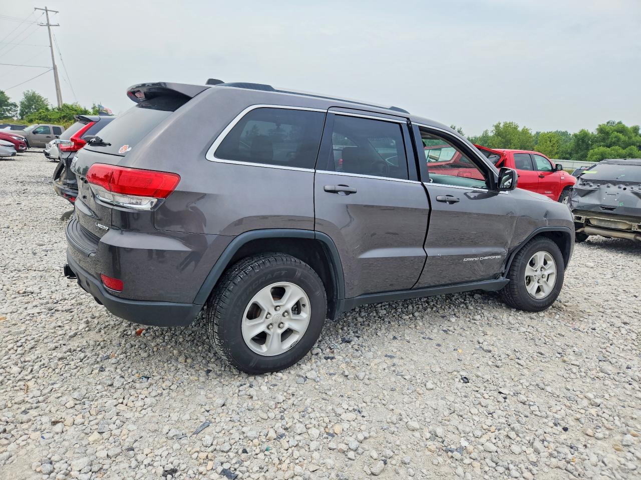 2014 Jeep Grand Cherokee Laredo Серый vin: 1C4RJFAG7EC510158