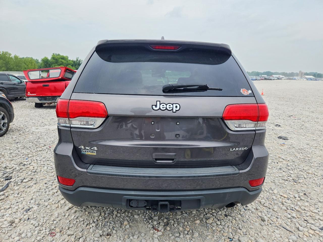 2014 Jeep Grand Cherokee Laredo Серый vin: 1C4RJFAG7EC510158