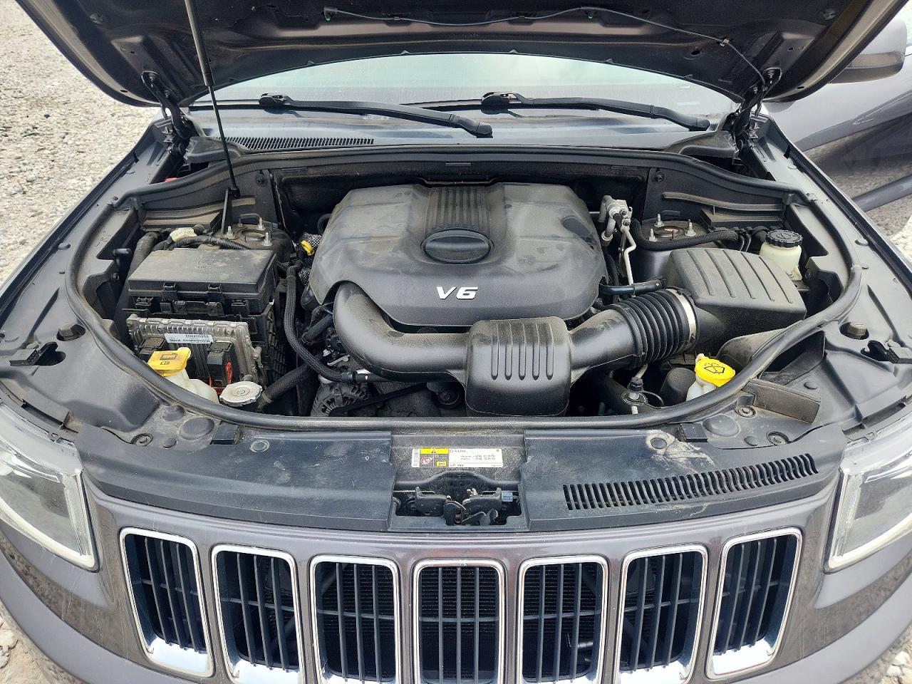 2014 Jeep Grand Cherokee Laredo Серый vin: 1C4RJFAG7EC510158