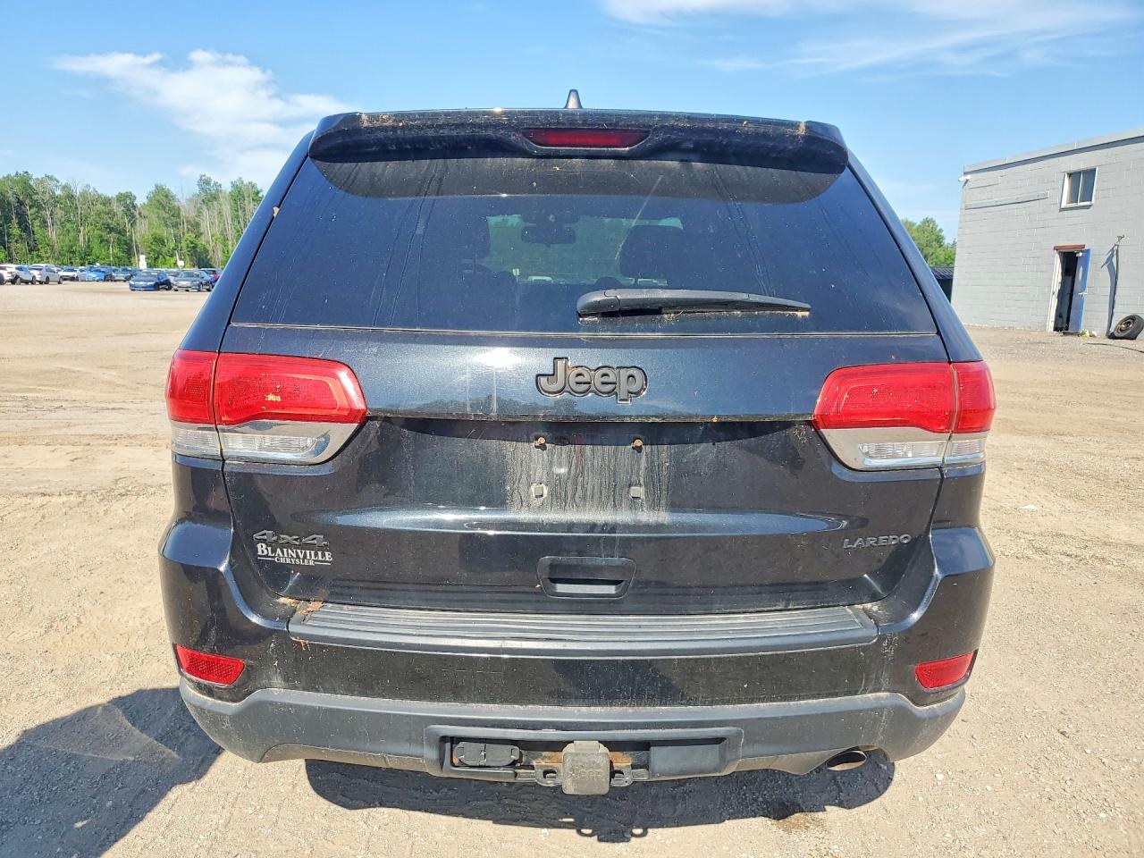 2015 Jeep Grand Cherokee Laredo Black vin: 1C4RJFAG7FC150990