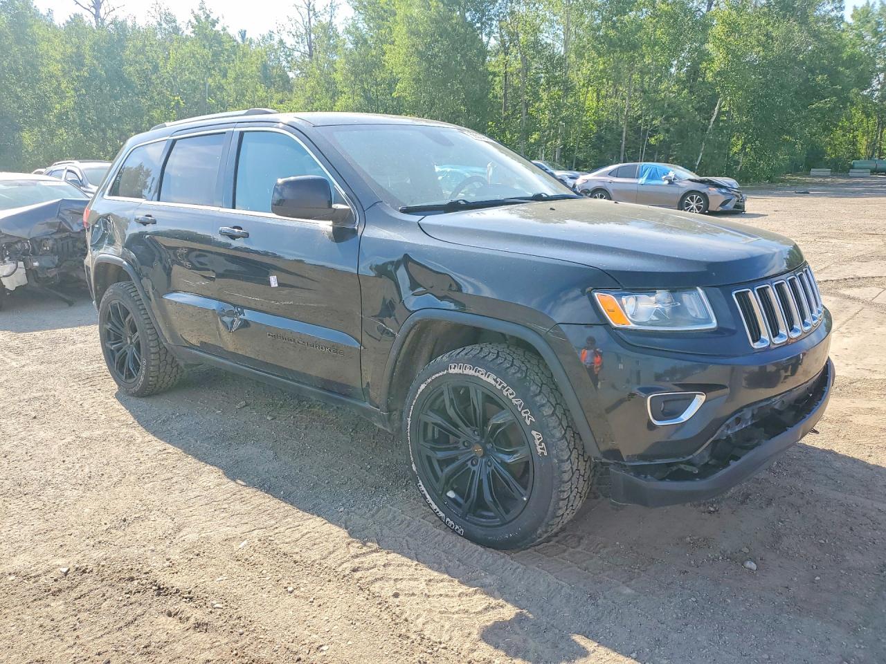 2015 Jeep Grand Cherokee Laredo Black vin: 1C4RJFAG7FC150990
