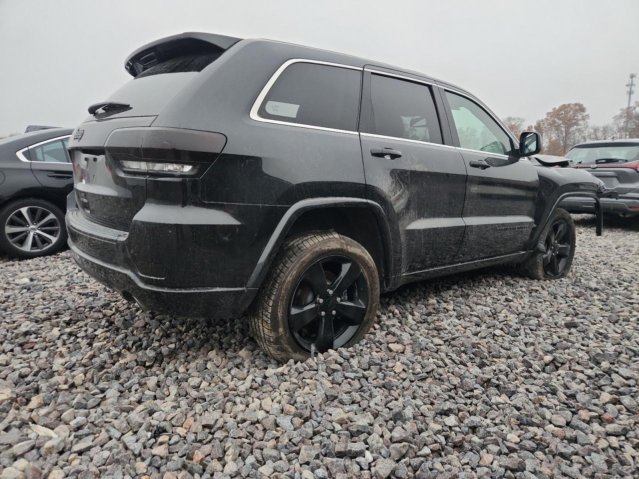 2015 Jeep Grand Cherokee Laredo Black vin: 1C4RJFAG7FC157387