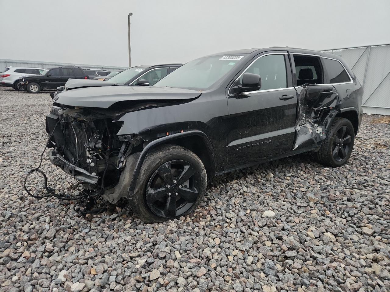 2015 Jeep Grand Cherokee Laredo Black vin: 1C4RJFAG7FC157387