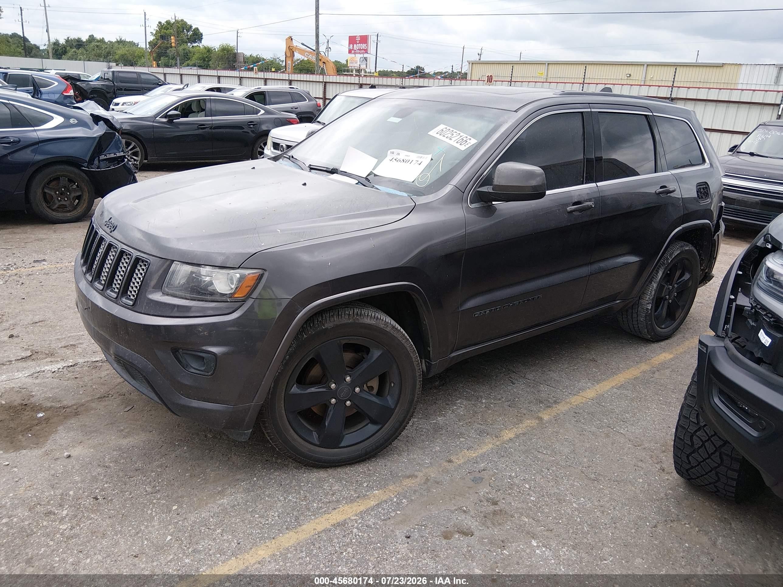 2015 Jeep Grand Cherokee Altitude Gray vin: 1C4RJFAG7FC177963