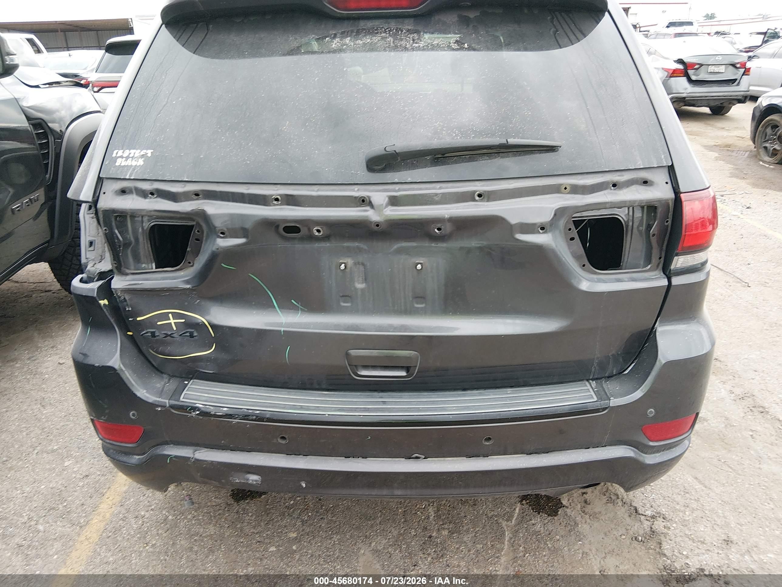 2015 Jeep Grand Cherokee Altitude Gray vin: 1C4RJFAG7FC177963