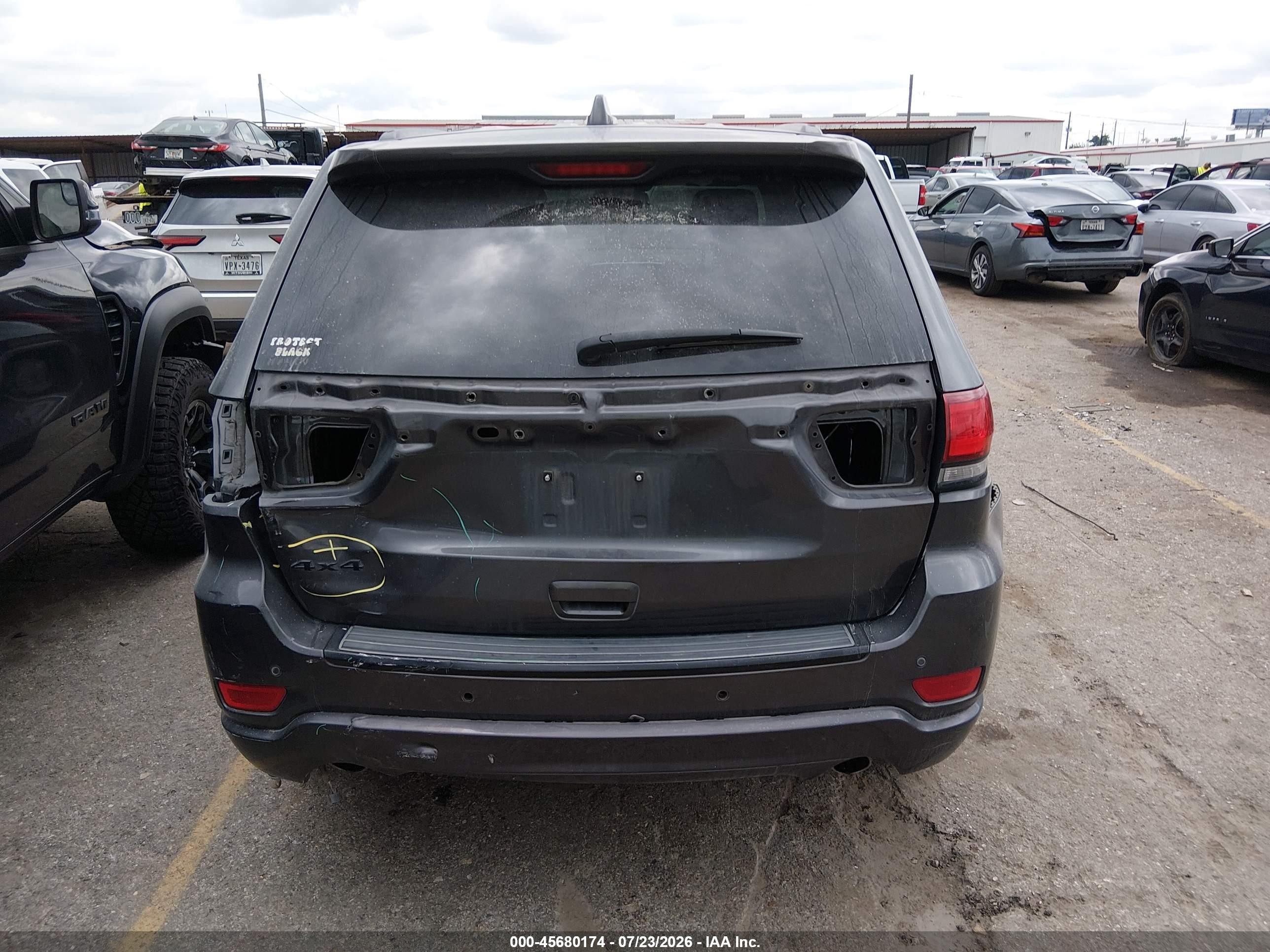 2015 Jeep Grand Cherokee Altitude Gray vin: 1C4RJFAG7FC177963