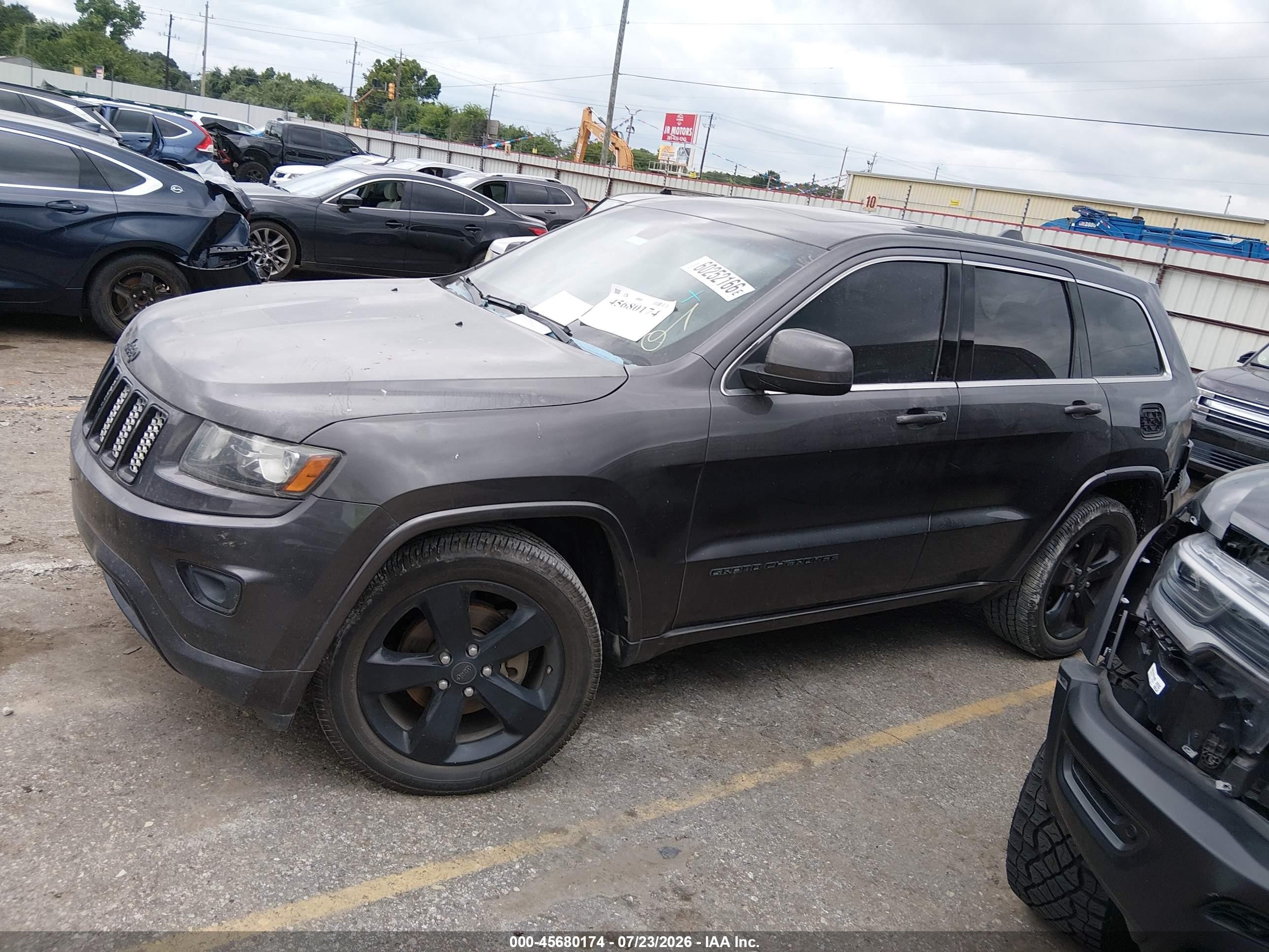 2015 Jeep Grand Cherokee Altitude Gray vin: 1C4RJFAG7FC177963