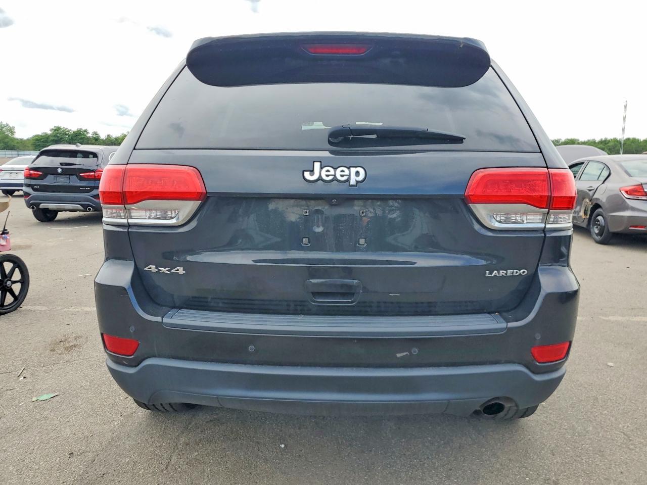 2015 Jeep Grand Cherokee Laredo Black vin: 1C4RJFAG7FC193791
