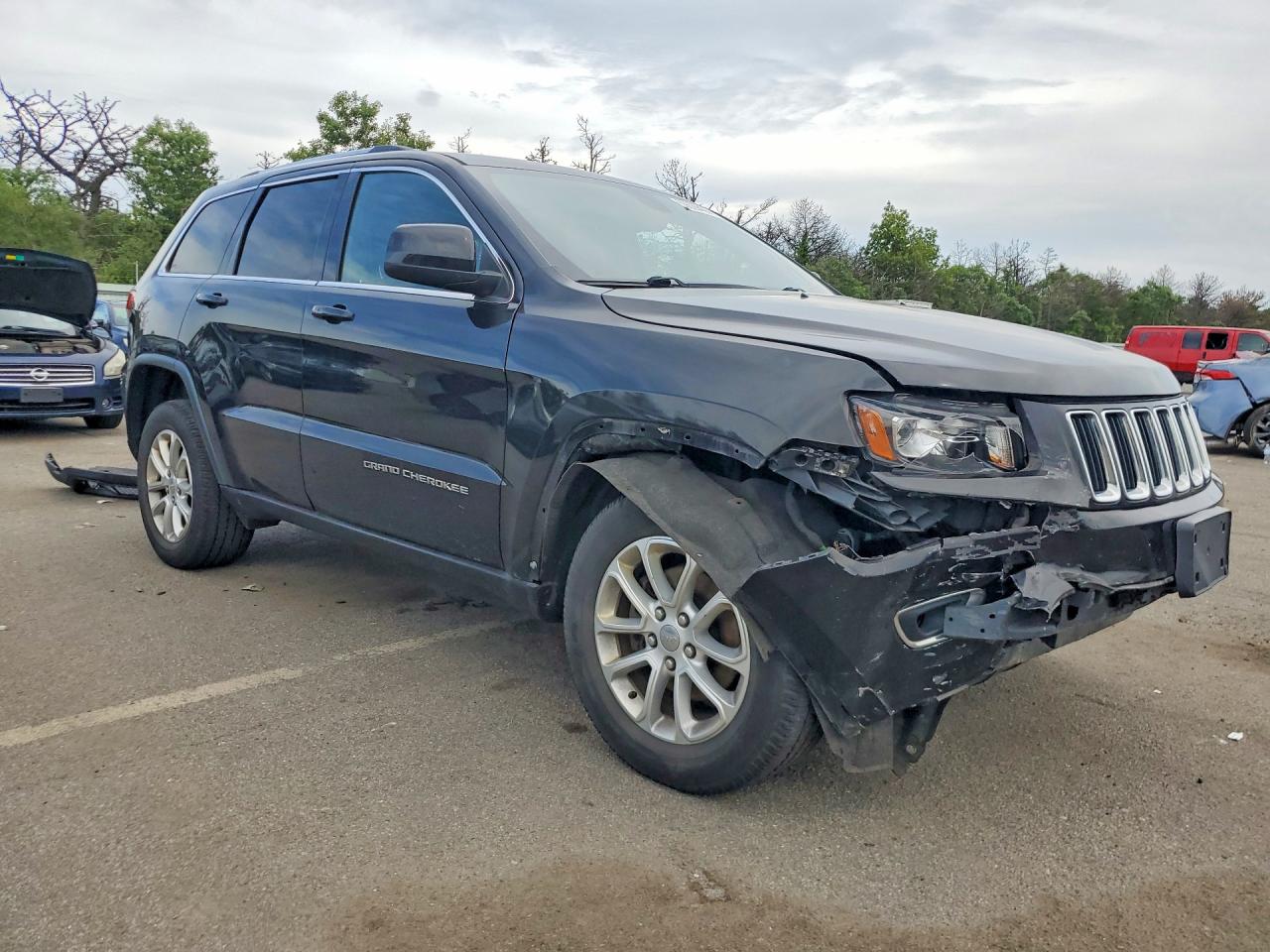 2015 Jeep Grand Cherokee Laredo Black vin: 1C4RJFAG7FC193791