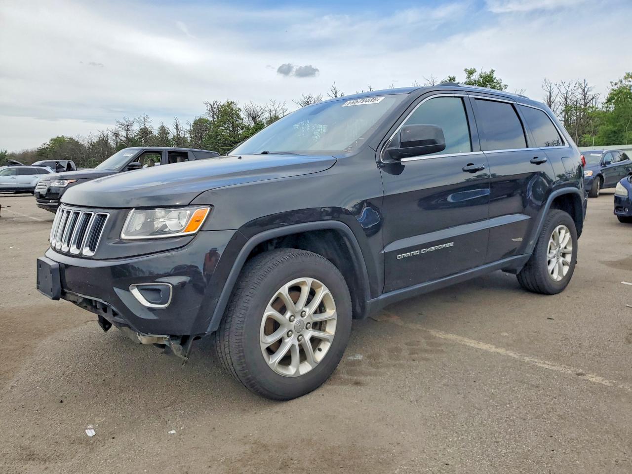 2015 Jeep Grand Cherokee Laredo Black vin: 1C4RJFAG7FC193791
