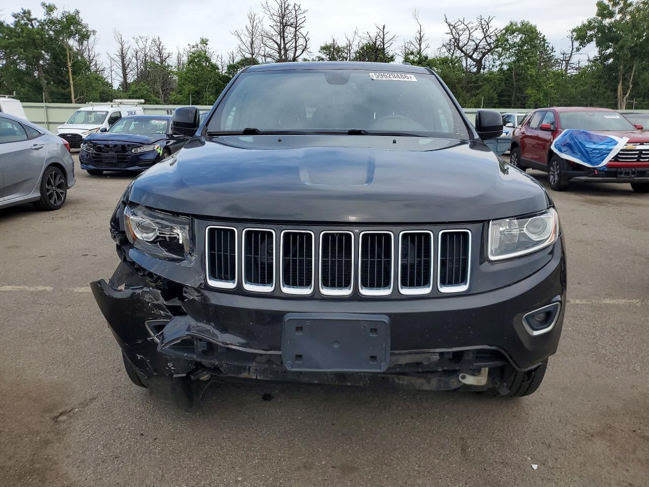 2015 Jeep Grand Cherokee Laredo Black vin: 1C4RJFAG7FC193791