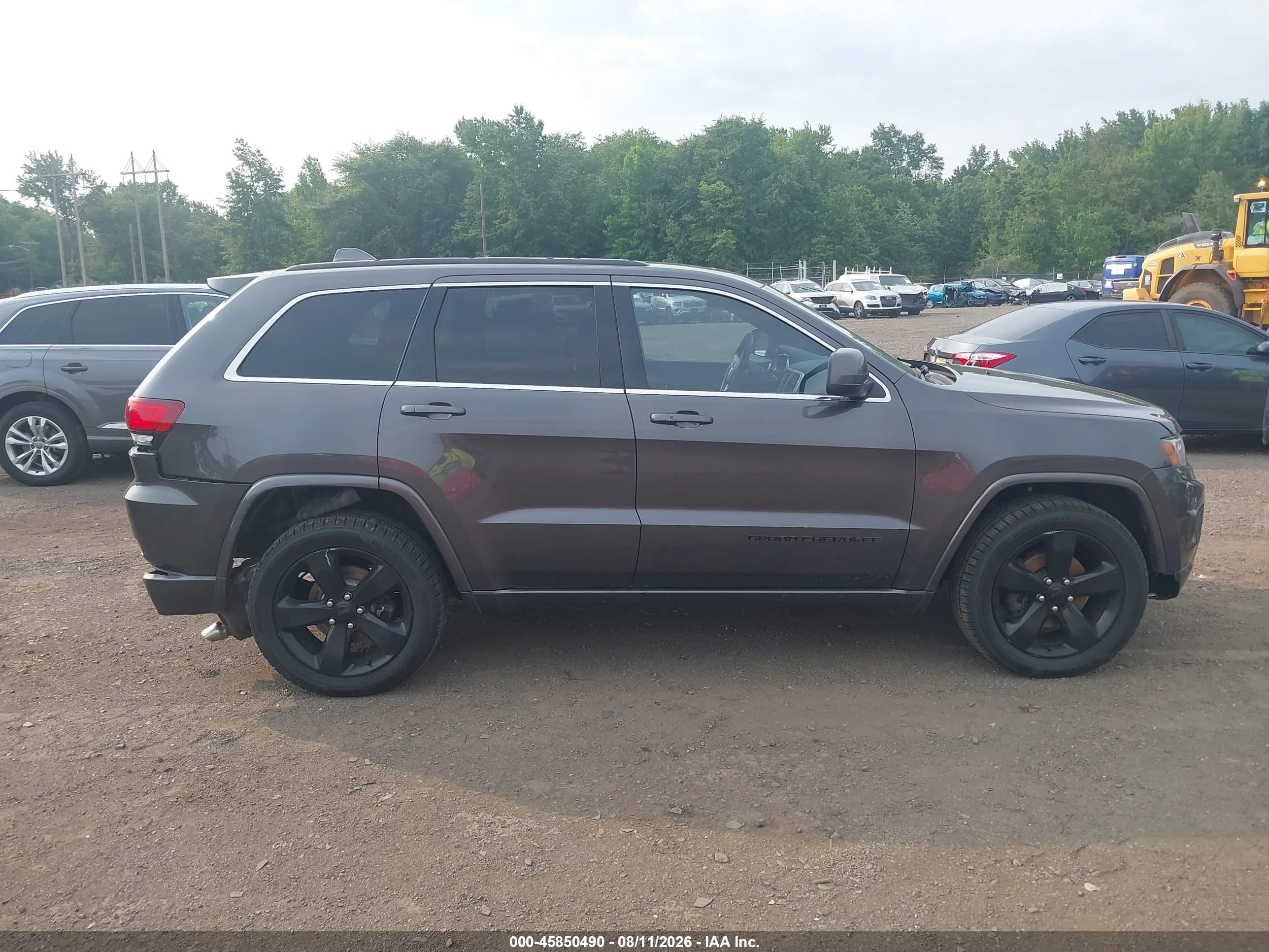 2015 Jeep Grand Cherokee Altitude Gray vin: 1C4RJFAG7FC195931