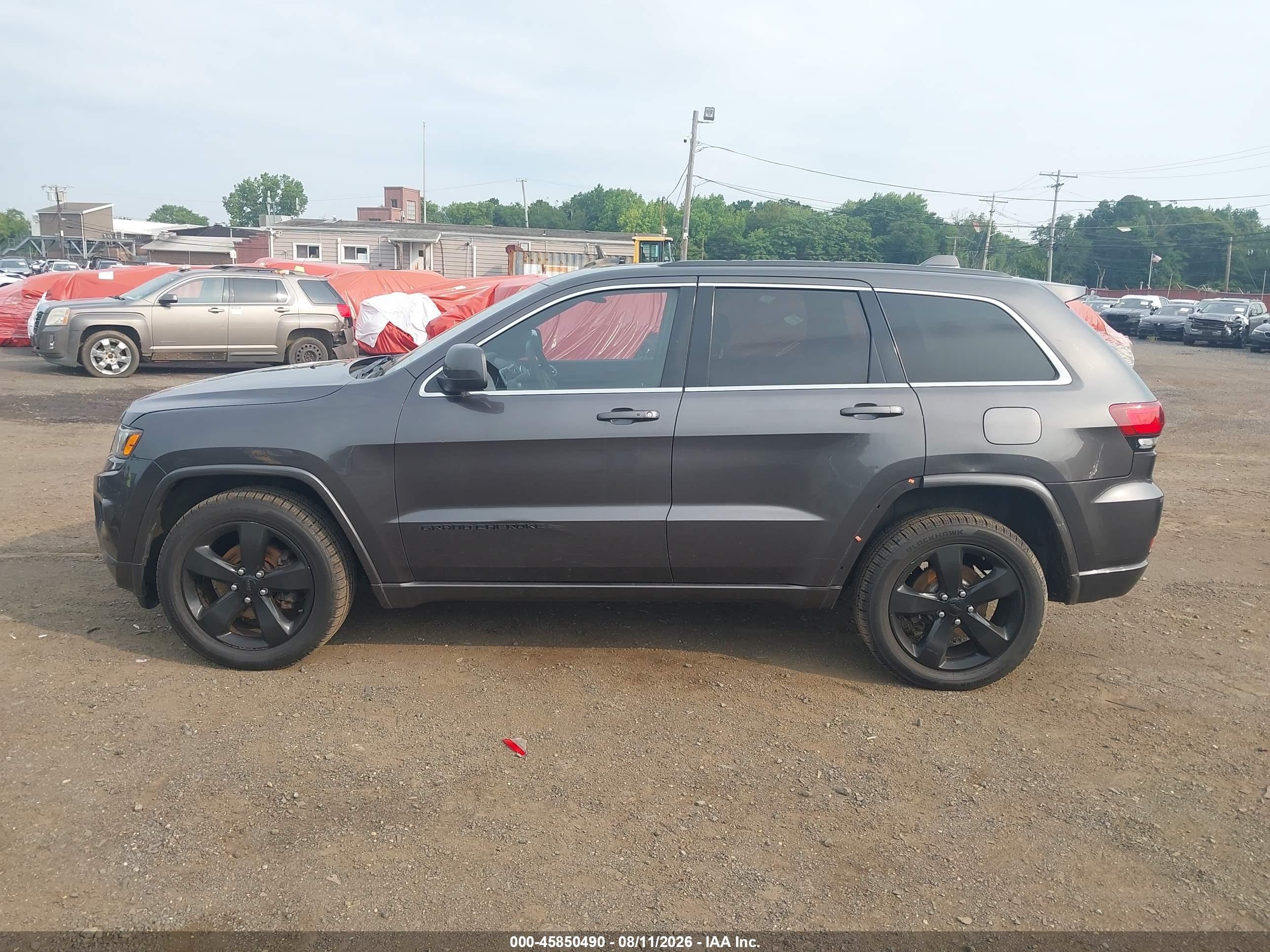 2015 Jeep Grand Cherokee Altitude Gray vin: 1C4RJFAG7FC195931
