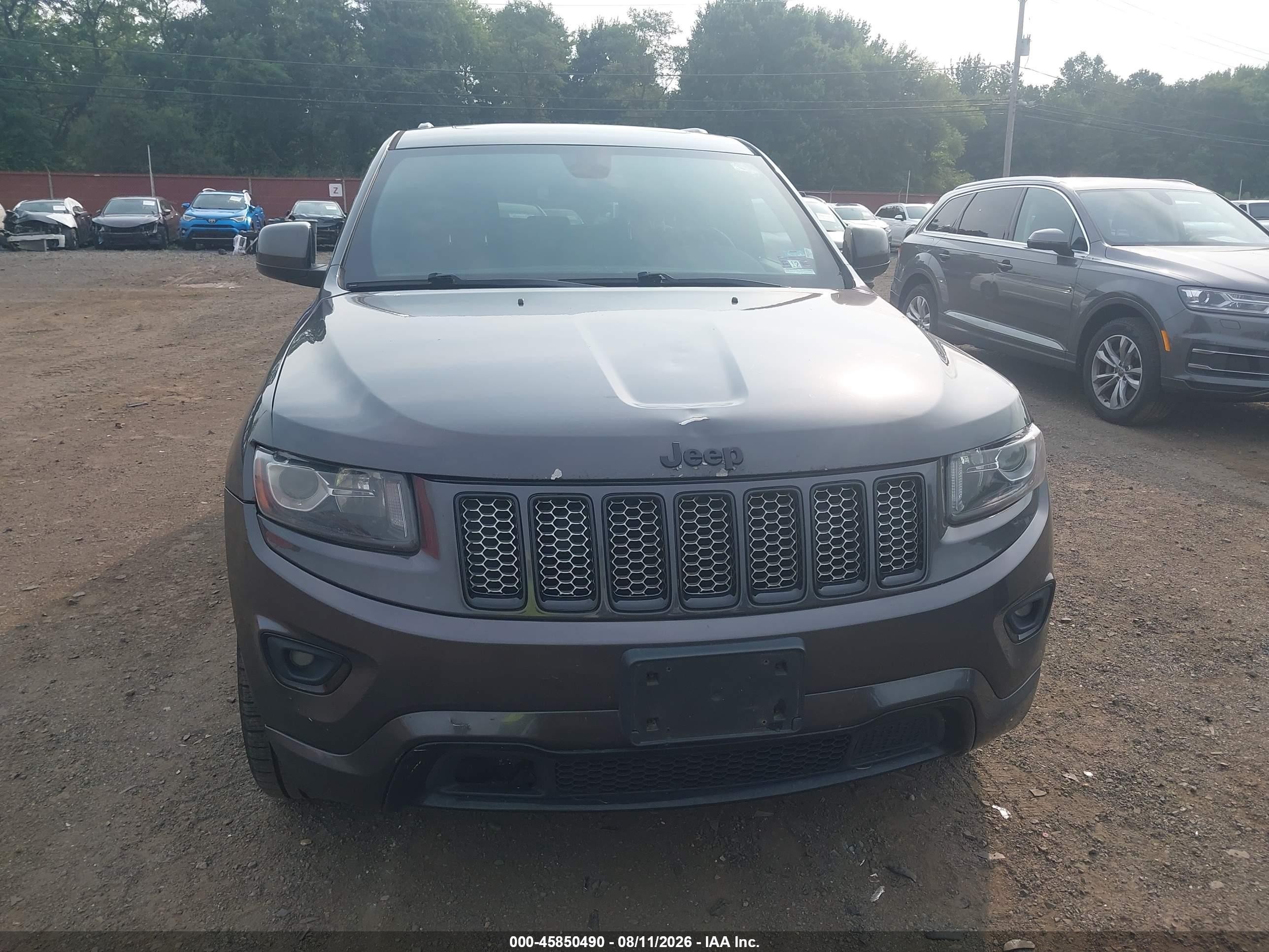 2015 Jeep Grand Cherokee Altitude Gray vin: 1C4RJFAG7FC195931