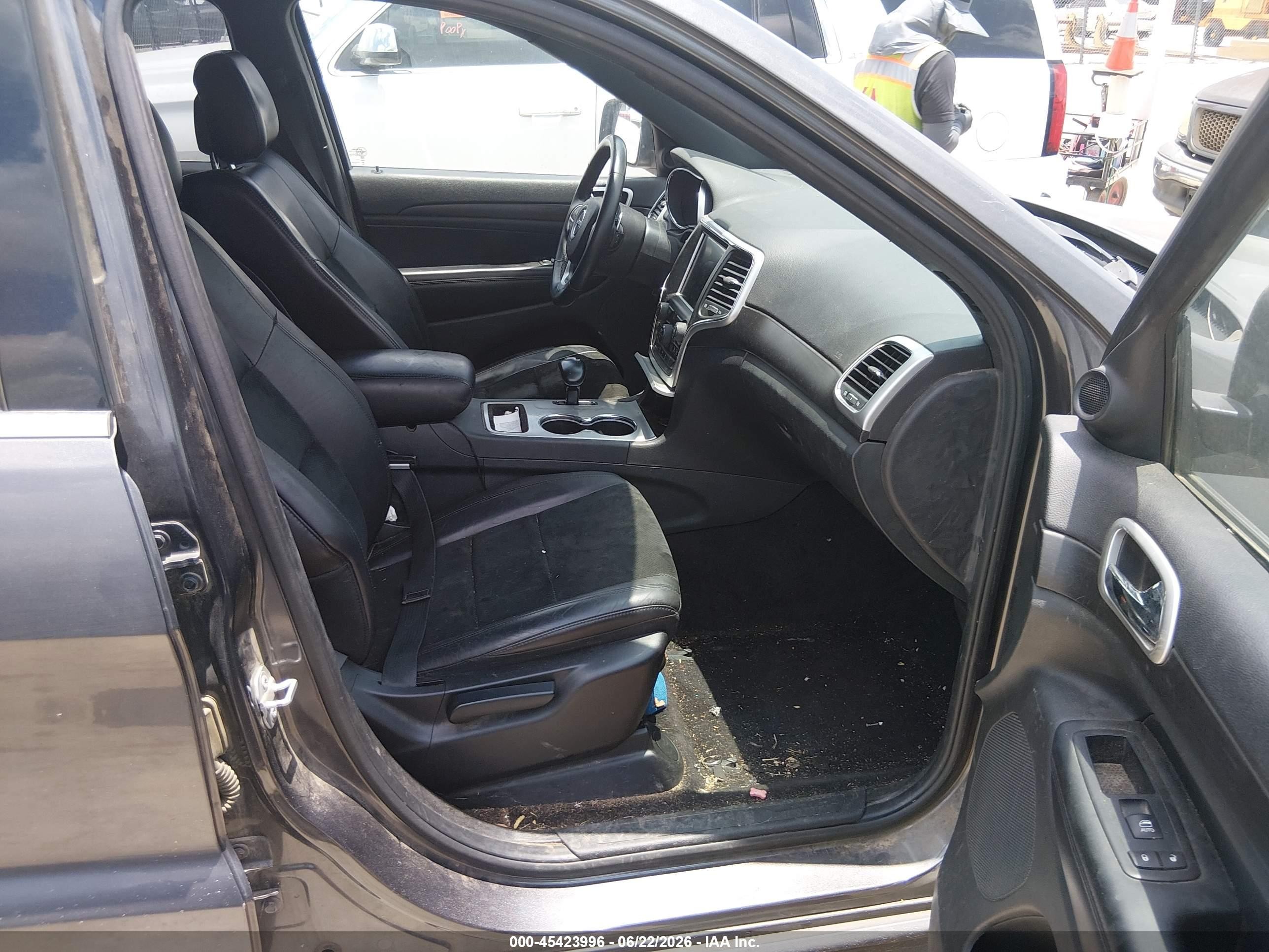 2015 Jeep Grand Cherokee Altitude Gray vin: 1C4RJFAG7FC208032
