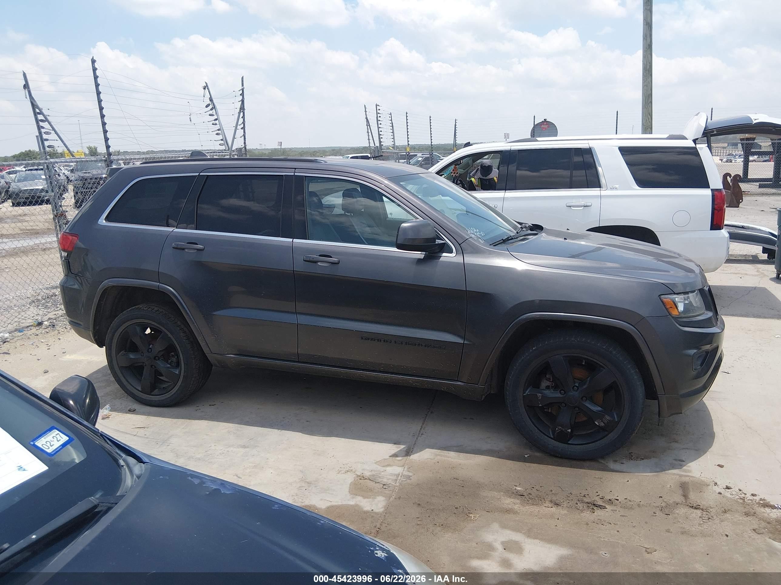 2015 Jeep Grand Cherokee Altitude Gray vin: 1C4RJFAG7FC208032