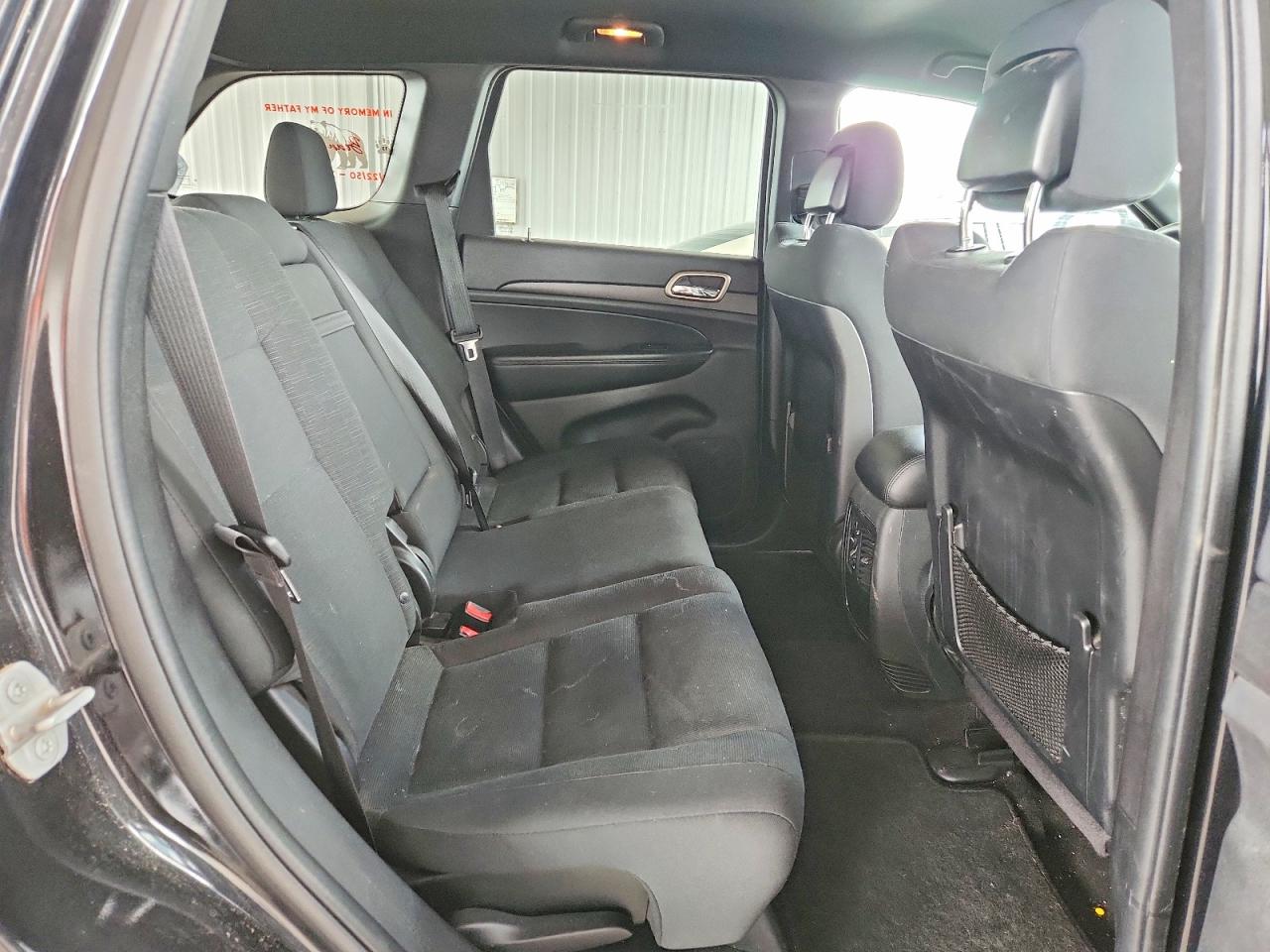 2015 Jeep Grand Cherokee Laredo Black vin: 1C4RJFAG7FC208063