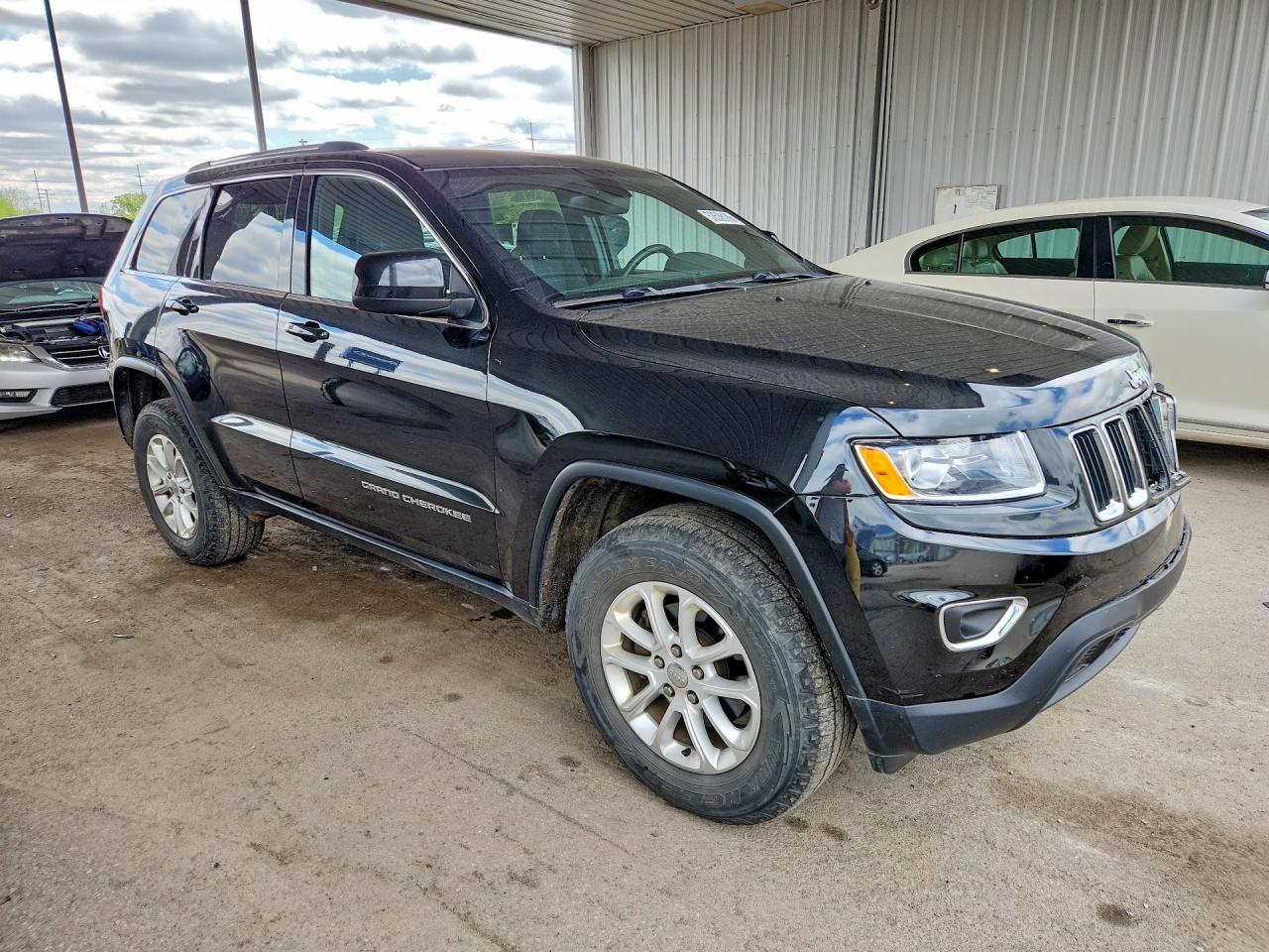 2015 Jeep Grand Cherokee Laredo Black vin: 1C4RJFAG7FC208063