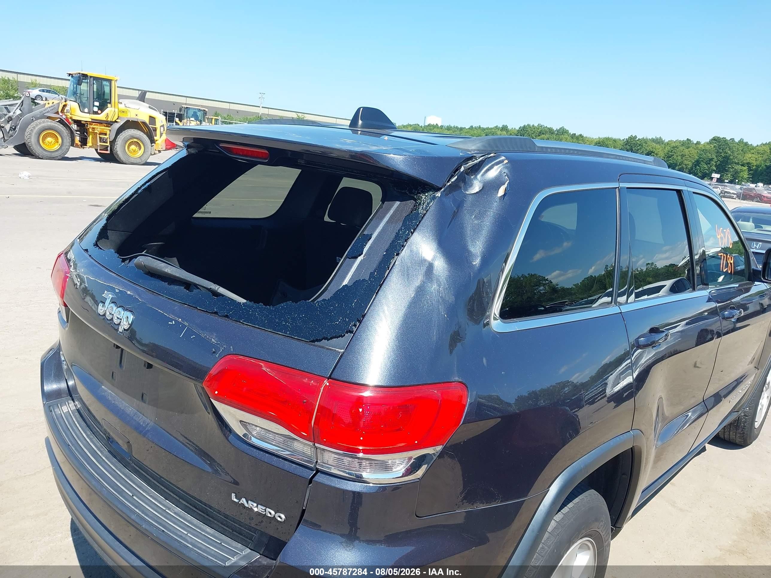 2015 Jeep Grand Cherokee Laredo Синий vin: 1C4RJFAG7FC627238