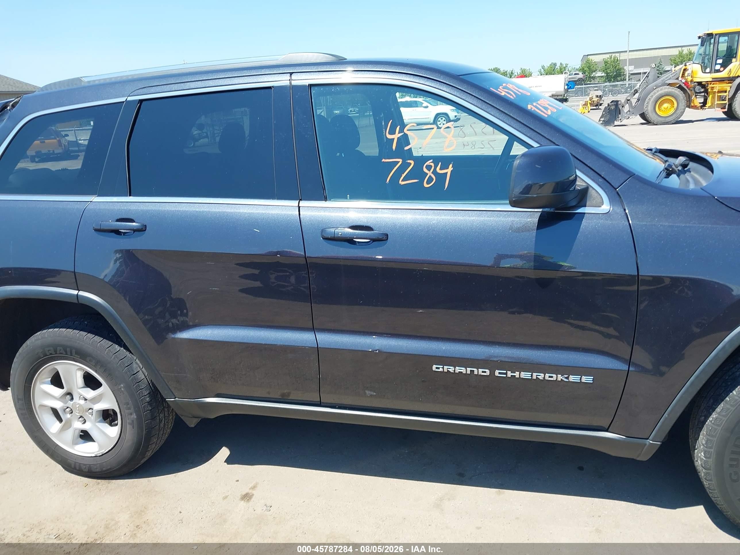 2015 Jeep Grand Cherokee Laredo Синий vin: 1C4RJFAG7FC627238