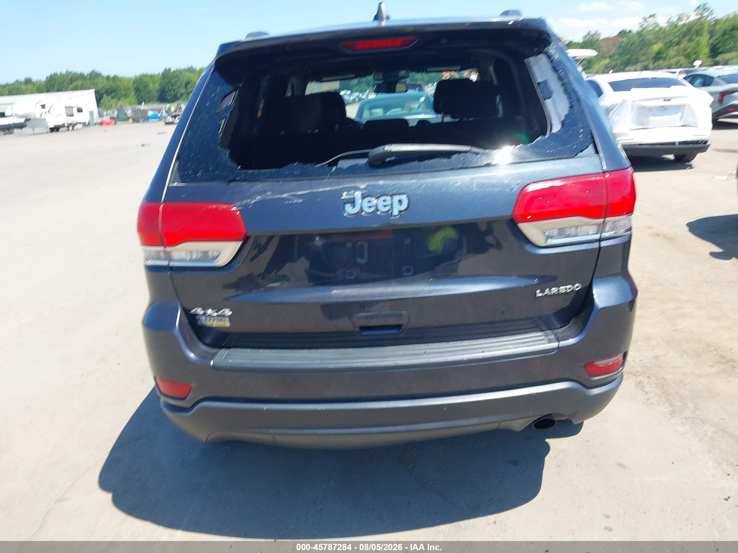 2015 Jeep Grand Cherokee Laredo Синий vin: 1C4RJFAG7FC627238