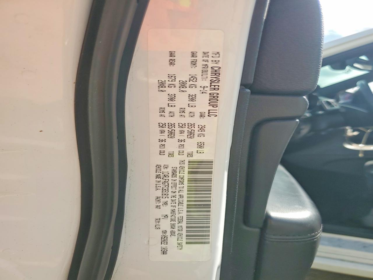 2015 Jeep Grand Cherokee Laredo White vin: 1C4RJFAG7FC651815