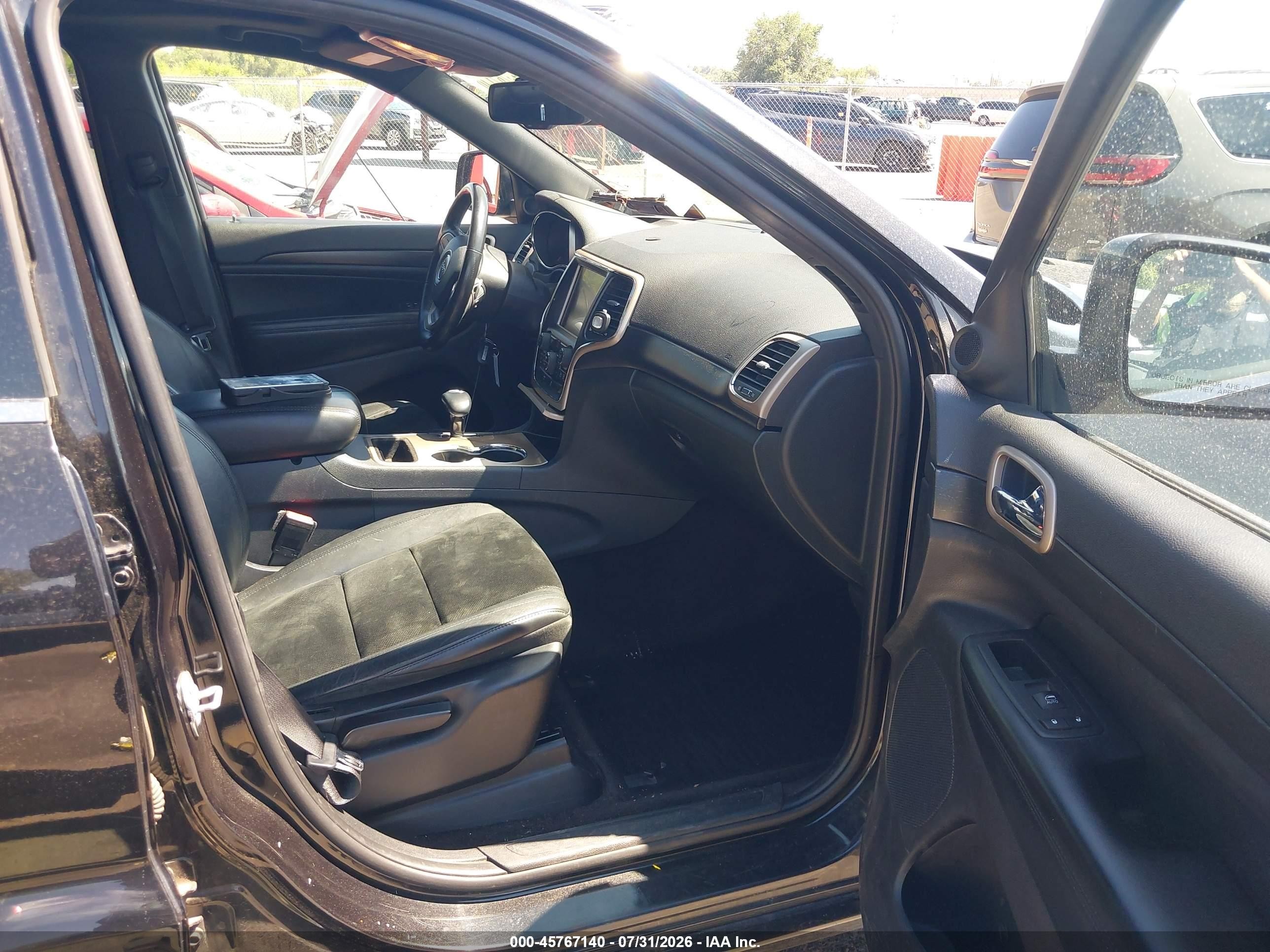 2015 Jeep Grand Cherokee Altitude Black vin: 1C4RJFAG7FC660806