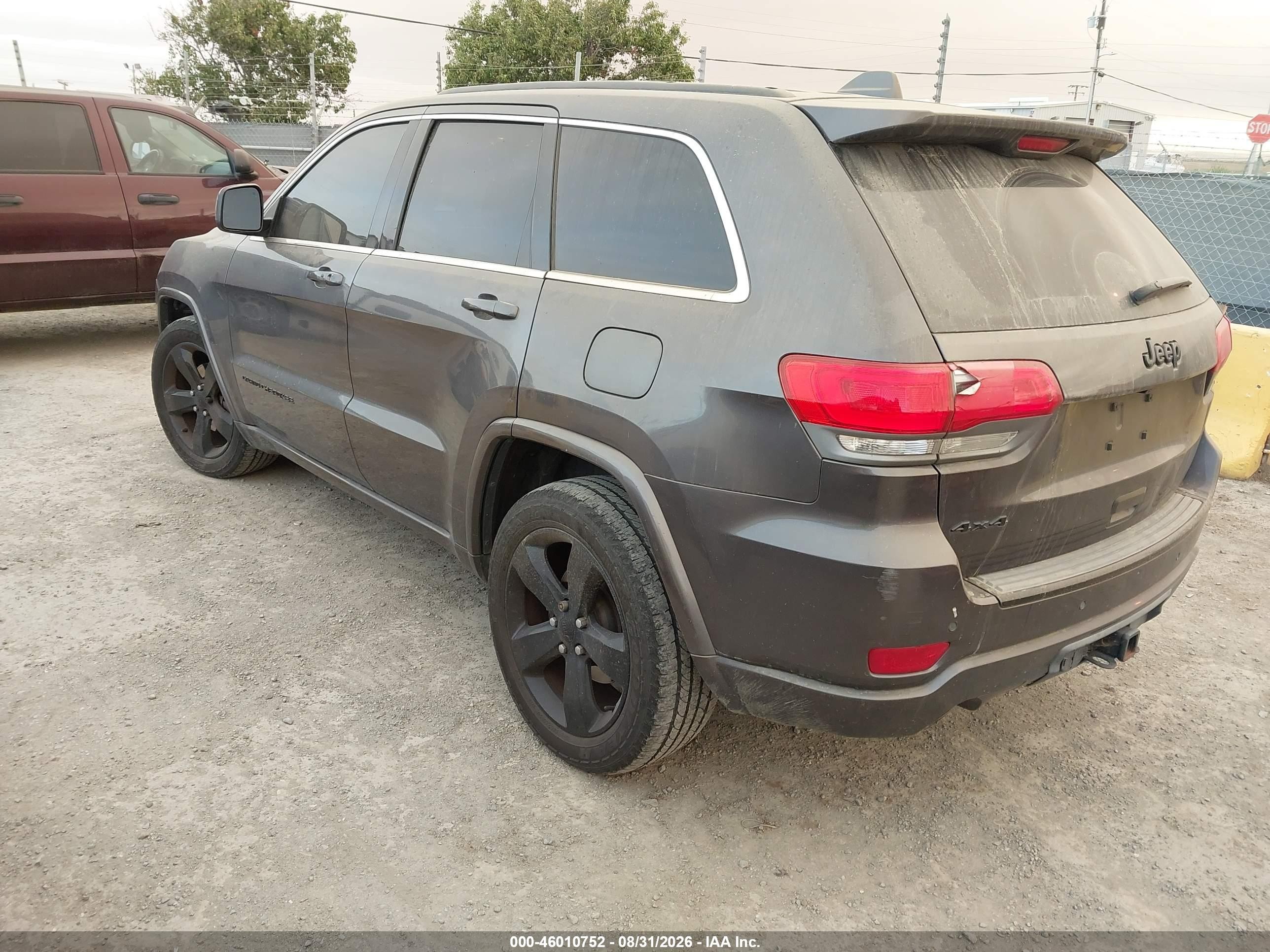 2015 Jeep Grand Cherokee Altitude Серый vin: 1C4RJFAG7FC684006