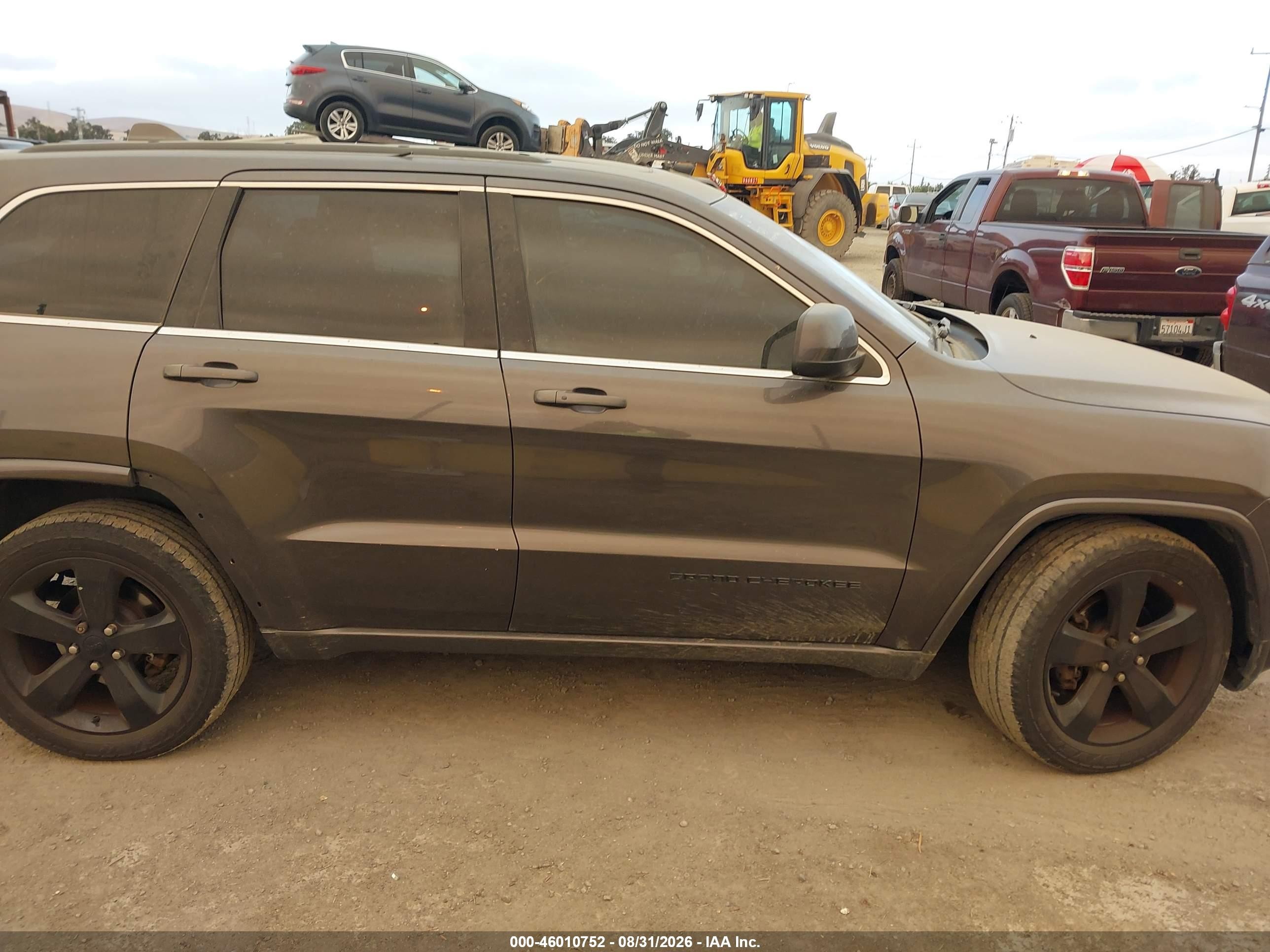 2015 Jeep Grand Cherokee Altitude Серый vin: 1C4RJFAG7FC684006