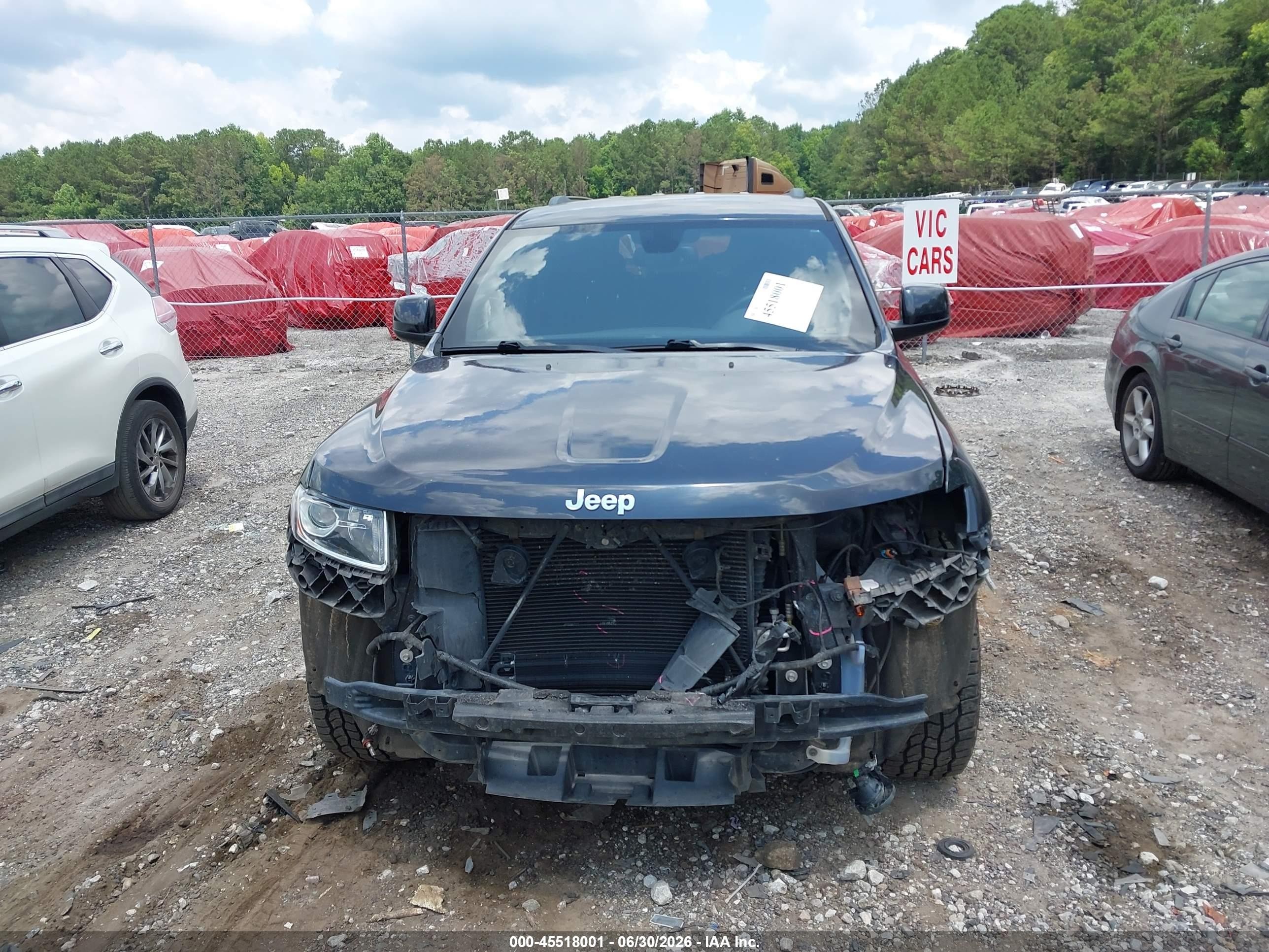 2015 Jeep Grand Cherokee Laredo Black vin: 1C4RJFAG7FC689058