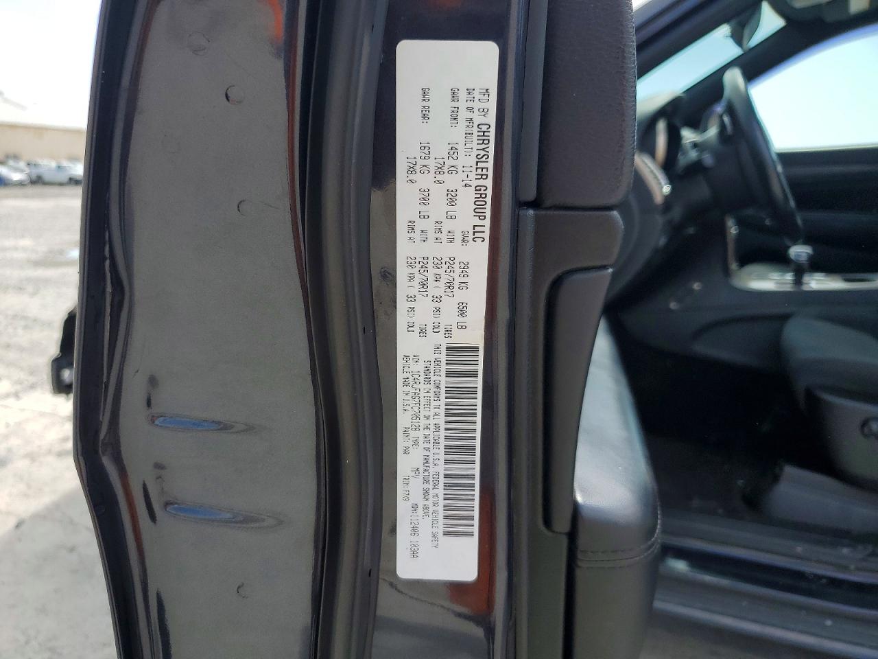 2015 Jeep Grand Cherokee Laredo Gray vin: 1C4RJFAG7FC705128