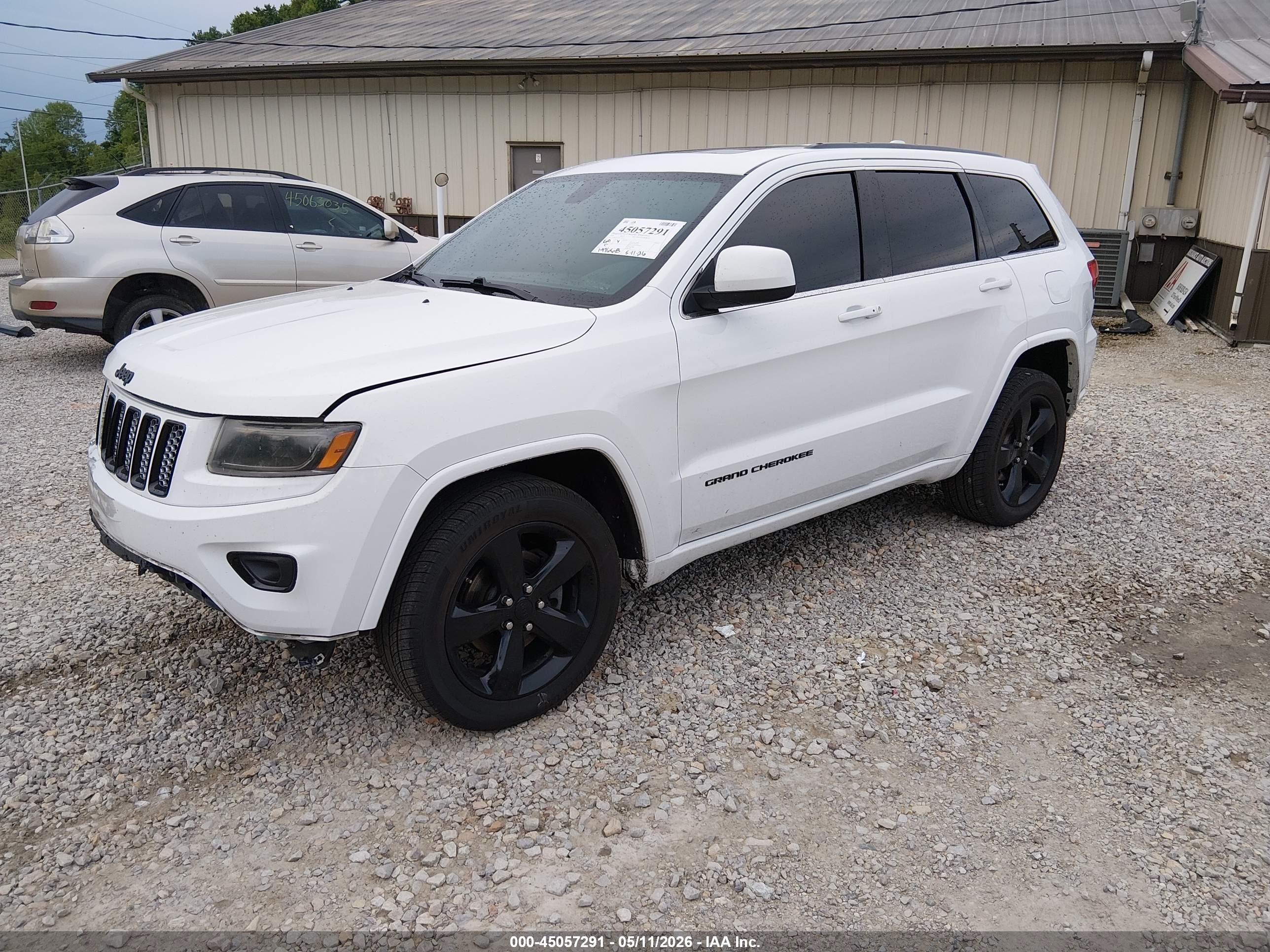 2015 Jeep Grand Cherokee Altitude Белый vin: 1C4RJFAG7FC720549