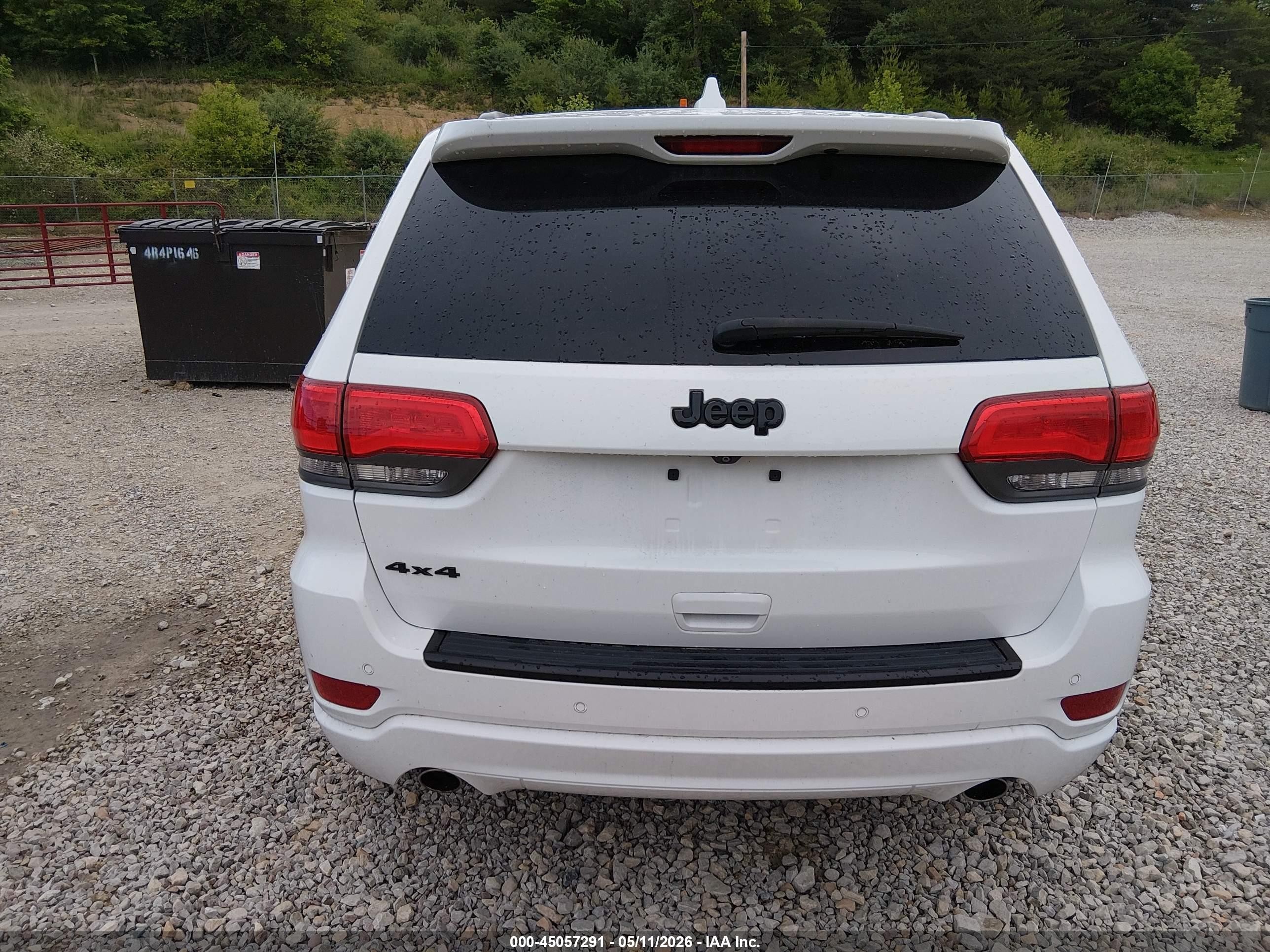2015 Jeep Grand Cherokee Altitude Белый vin: 1C4RJFAG7FC720549
