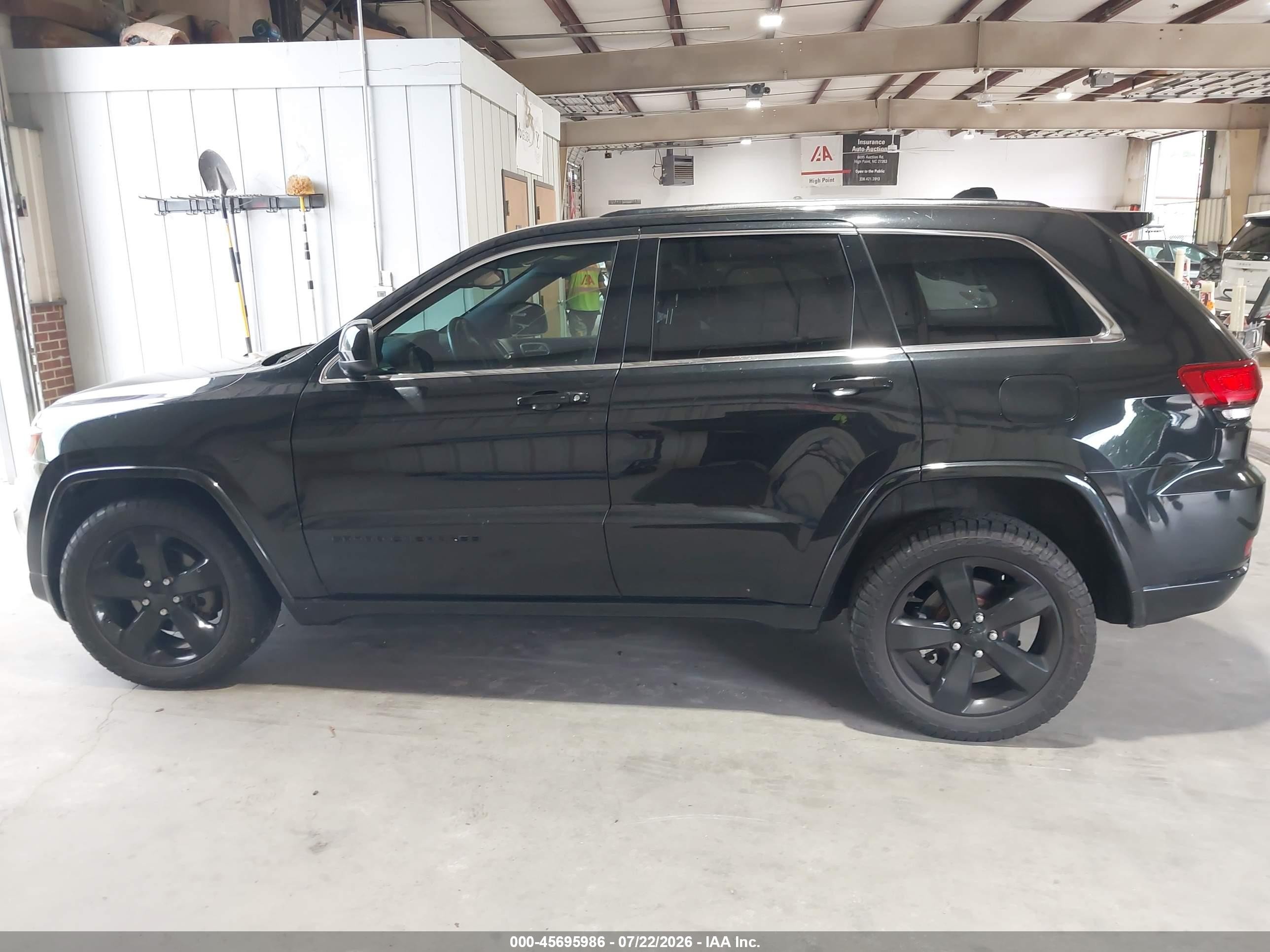 2015 Jeep Grand Cherokee Altitude Black vin: 1C4RJFAG7FC775390