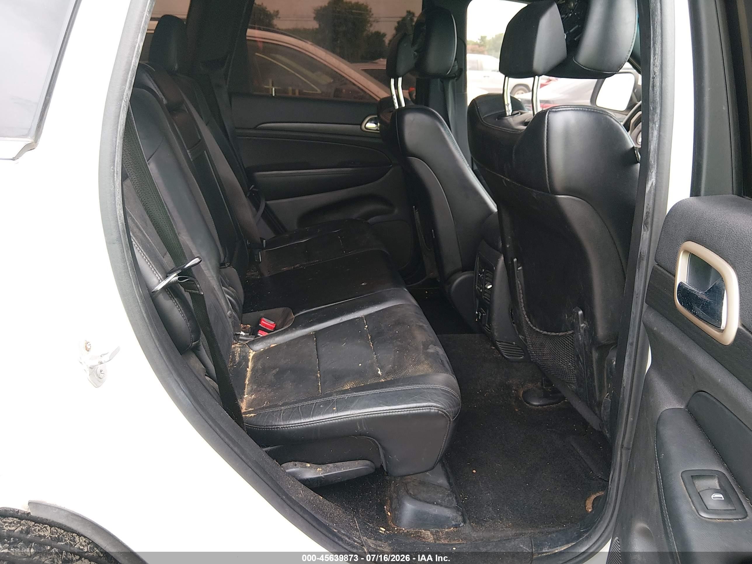 2015 Jeep Grand Cherokee Altitude White vin: 1C4RJFAG7FC797034