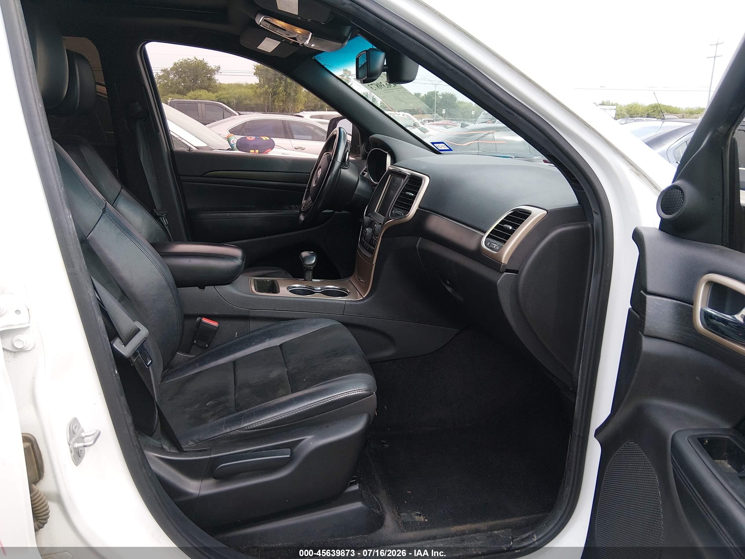 2015 Jeep Grand Cherokee Altitude White vin: 1C4RJFAG7FC797034