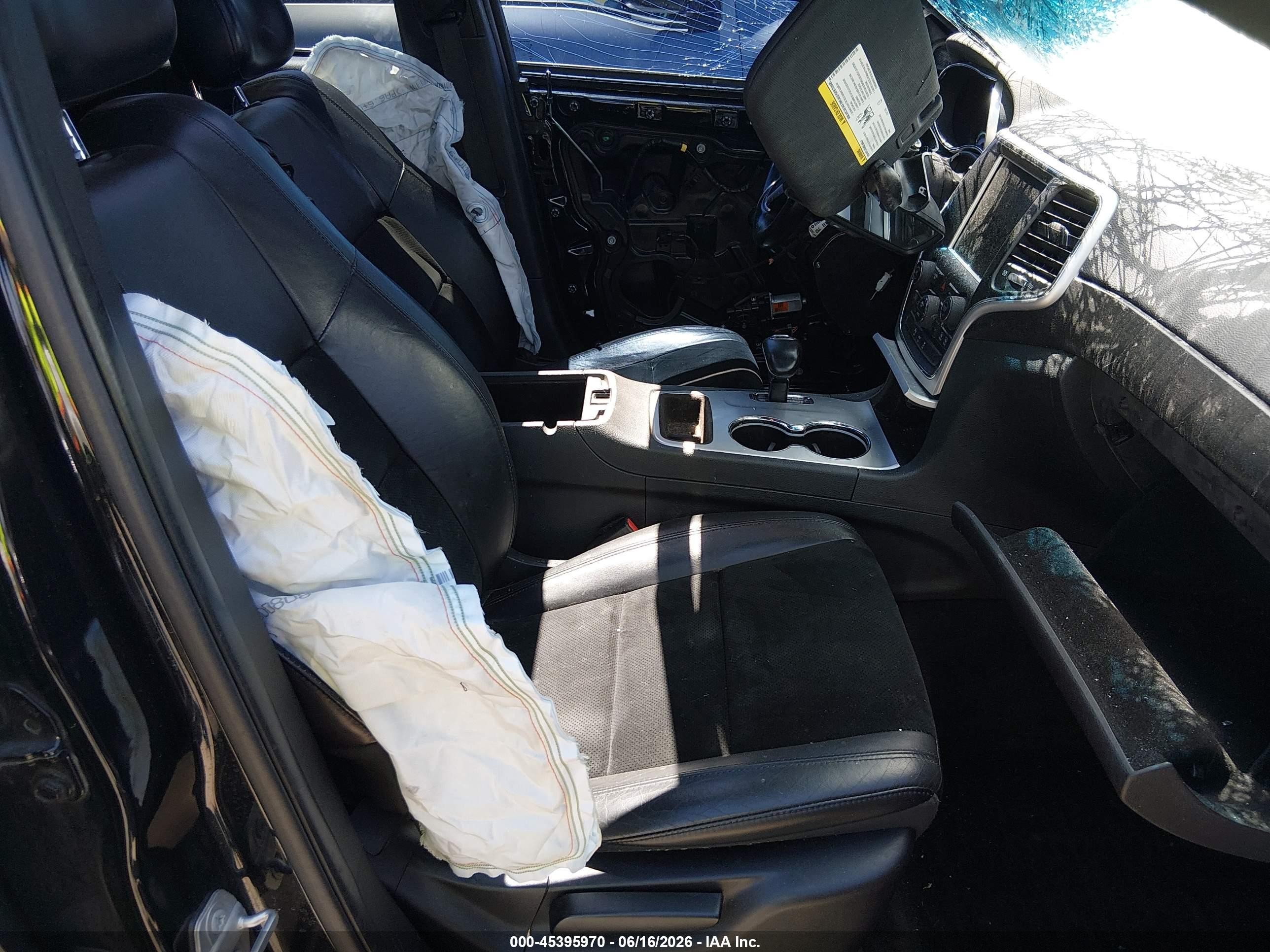 2015 Jeep Grand Cherokee Altitude Black vin: 1C4RJFAG7FC820280