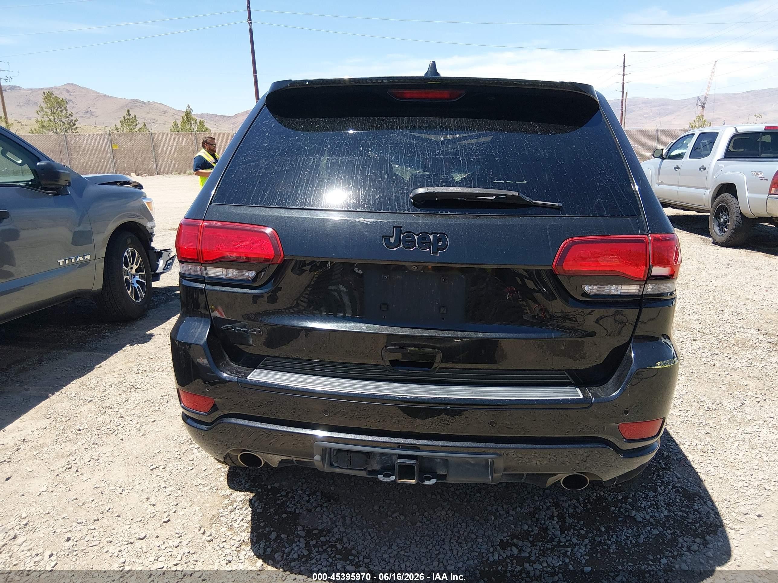 2015 Jeep Grand Cherokee Altitude Black vin: 1C4RJFAG7FC820280