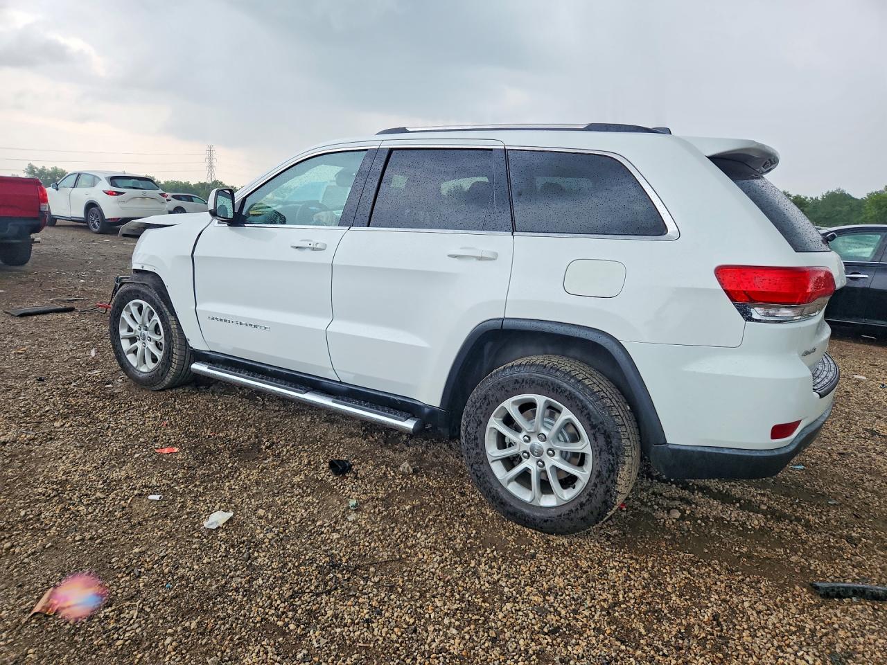 2015 Jeep Grand Cherokee Laredo White vin: 1C4RJFAG7FC838665