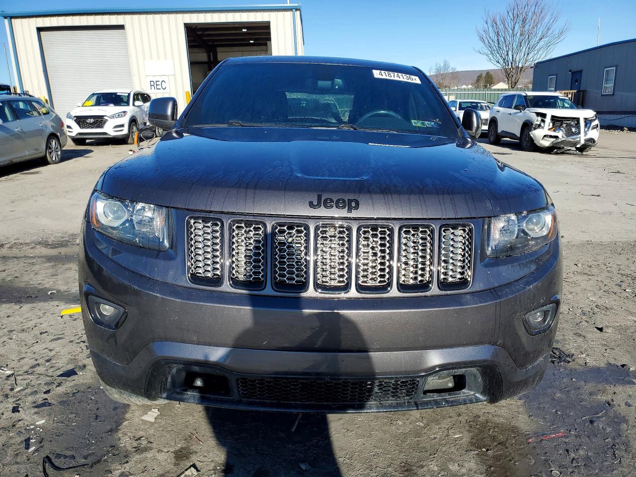 2015 Jeep Grand Cherokee Laredo Gray vin: 1C4RJFAG7FC861573