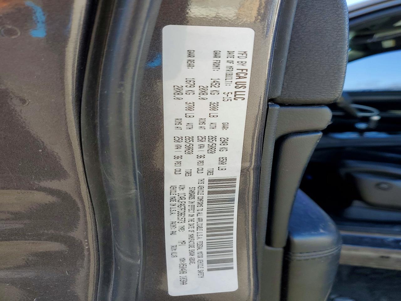 2015 Jeep Grand Cherokee Laredo Gray vin: 1C4RJFAG7FC861573