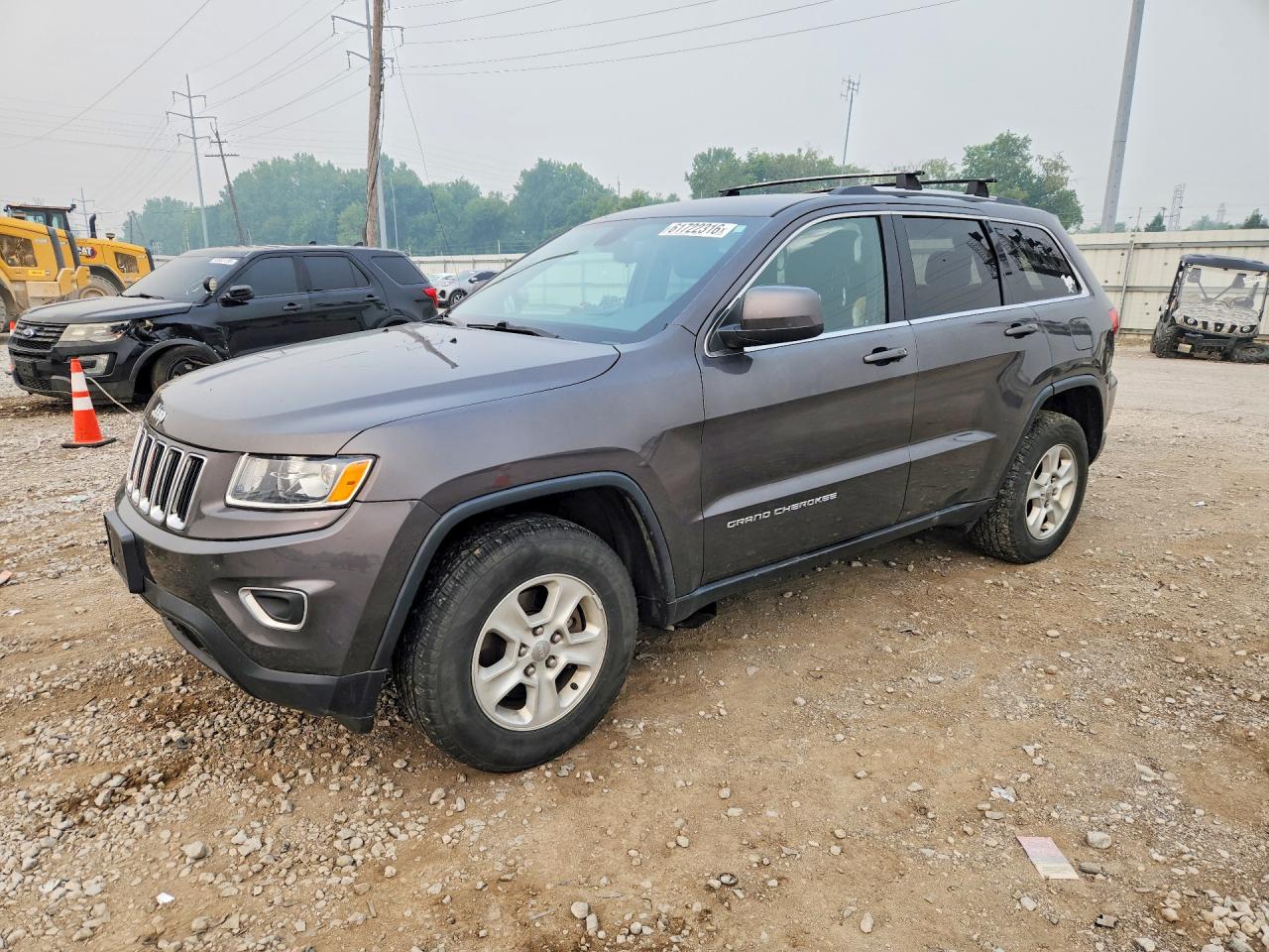 2015 Jeep Grand Cherokee Laredo Gray vin: 1C4RJFAG7FC923876
