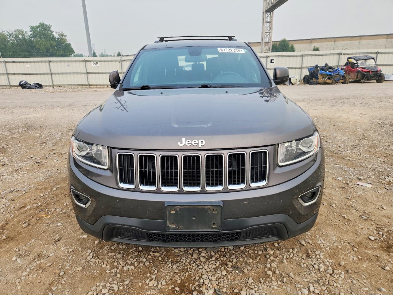 2015 Jeep Grand Cherokee Laredo Gray vin: 1C4RJFAG7FC923876