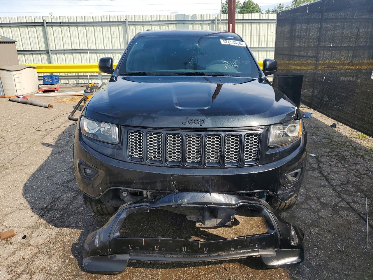 2015 Jeep Grand Cherokee Laredo Black vin: 1C4RJFAG7FC942542