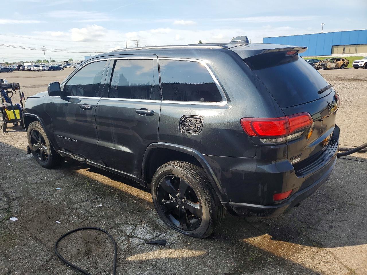 2015 Jeep Grand Cherokee Laredo Black vin: 1C4RJFAG7FC942542