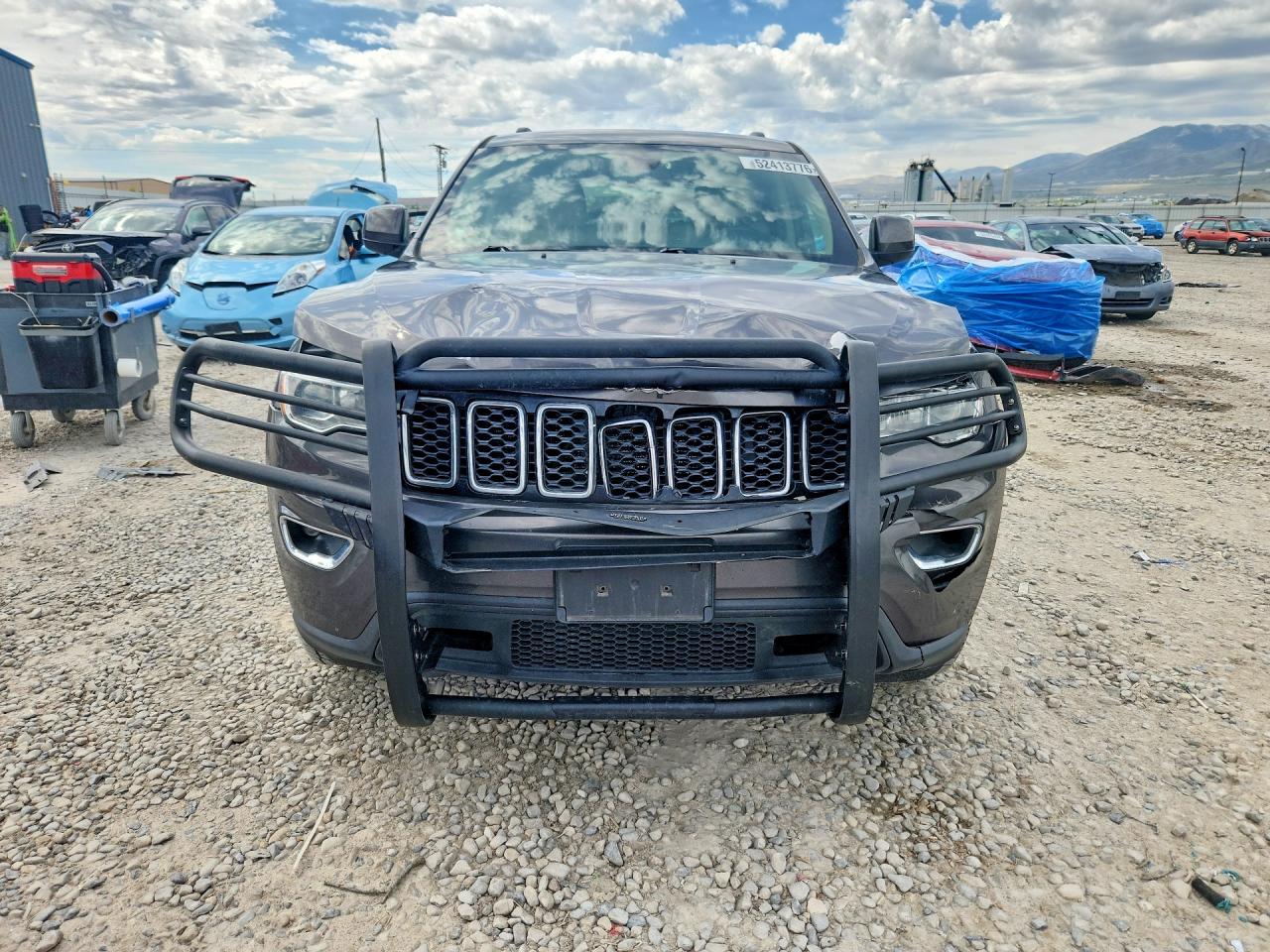 2019 Jeep Grand Cherokee Laredo Серый vin: 1C4RJFAG7KC739449
