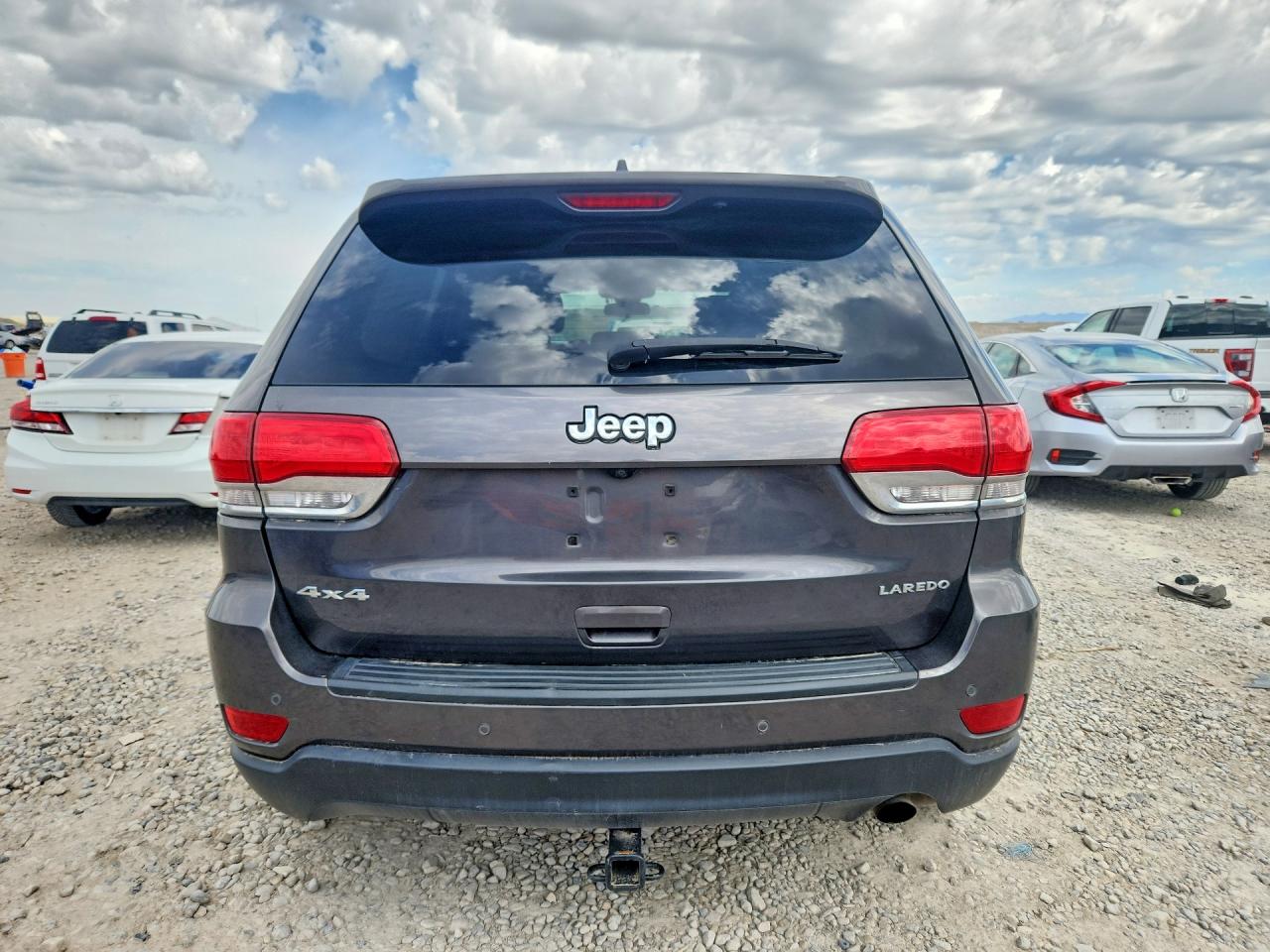 2019 Jeep Grand Cherokee Laredo Серый vin: 1C4RJFAG7KC739449