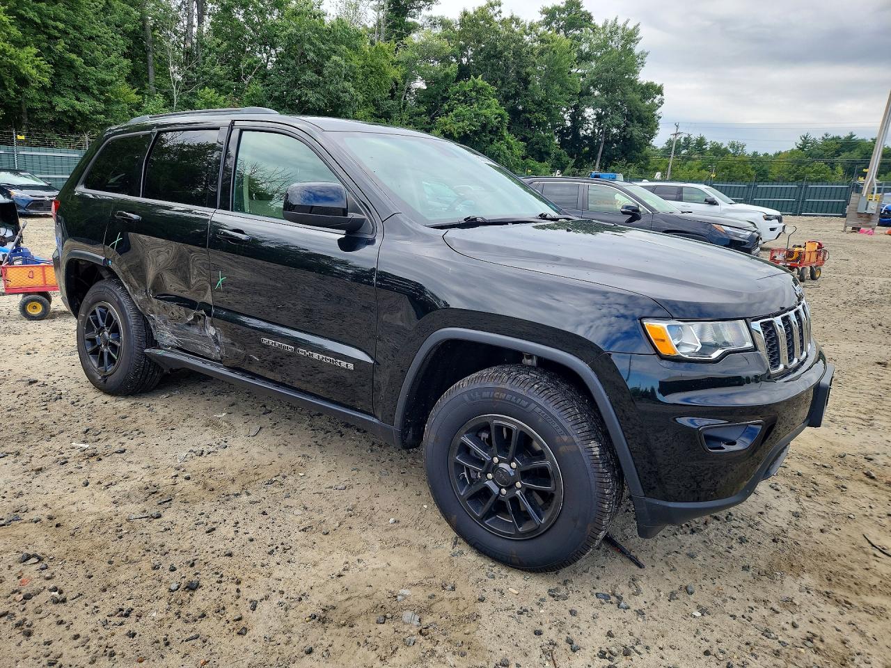 2020 Jeep Grand Cherokee Laredo Black vin: 1C4RJFAG7LC207166