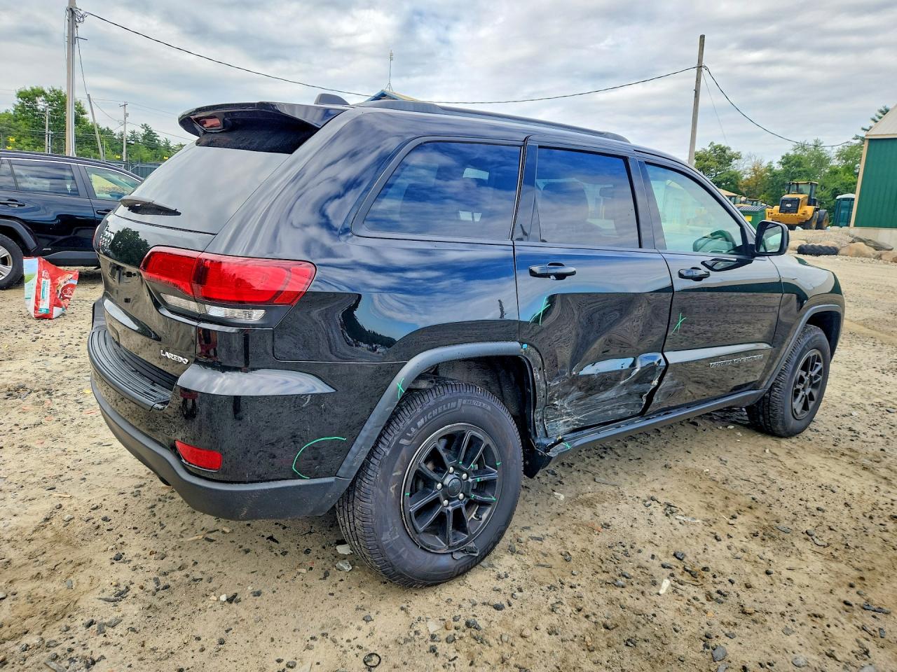 2020 Jeep Grand Cherokee Laredo Black vin: 1C4RJFAG7LC207166
